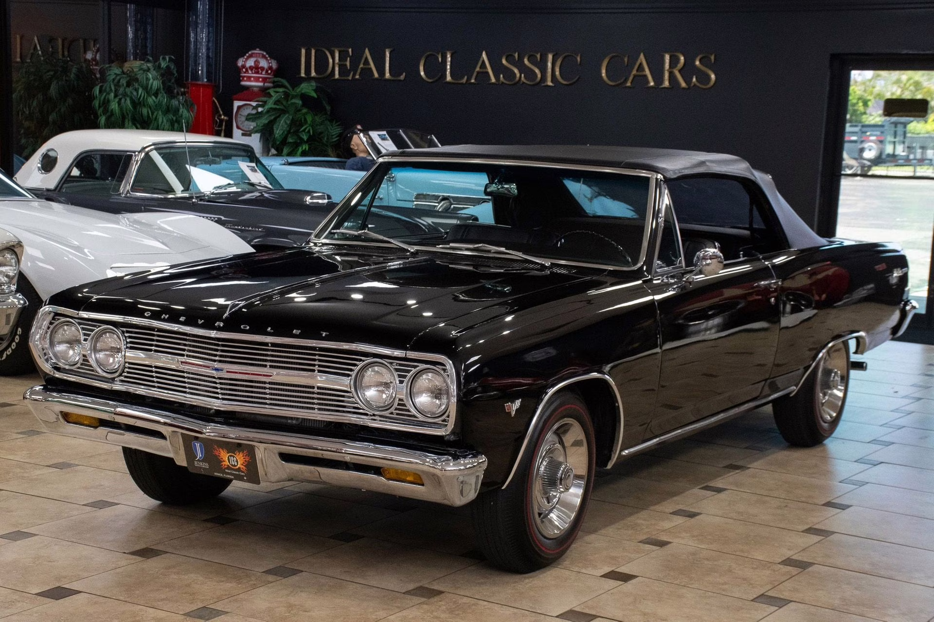 1965 Tuxedo Black Chevrolet Chevelle Restomod - 454C.I. V8, New A/C Convertible