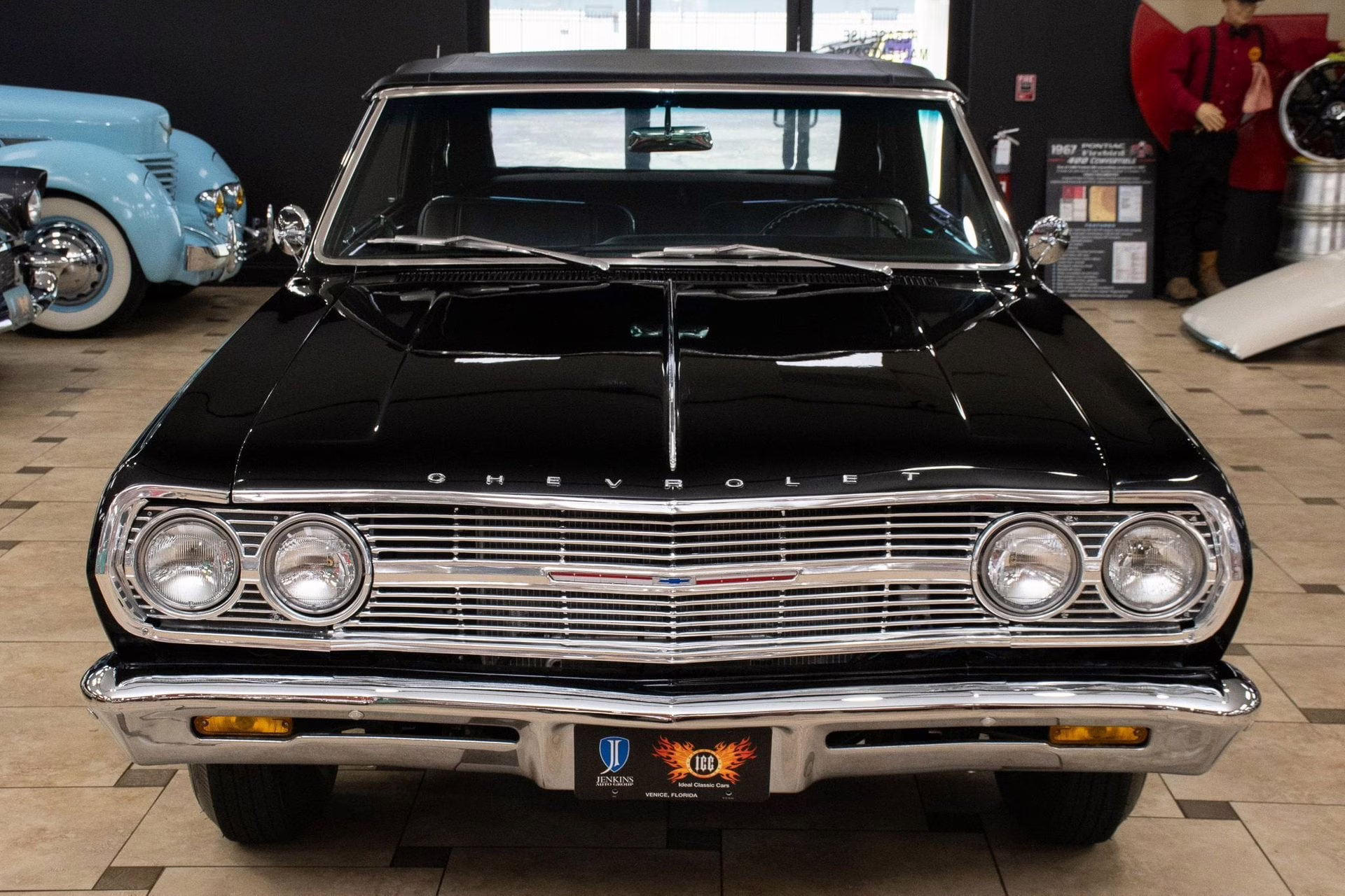 1965 Tuxedo Black Chevrolet Chevelle Restomod - 454C.I. V8, New A/C Convertible