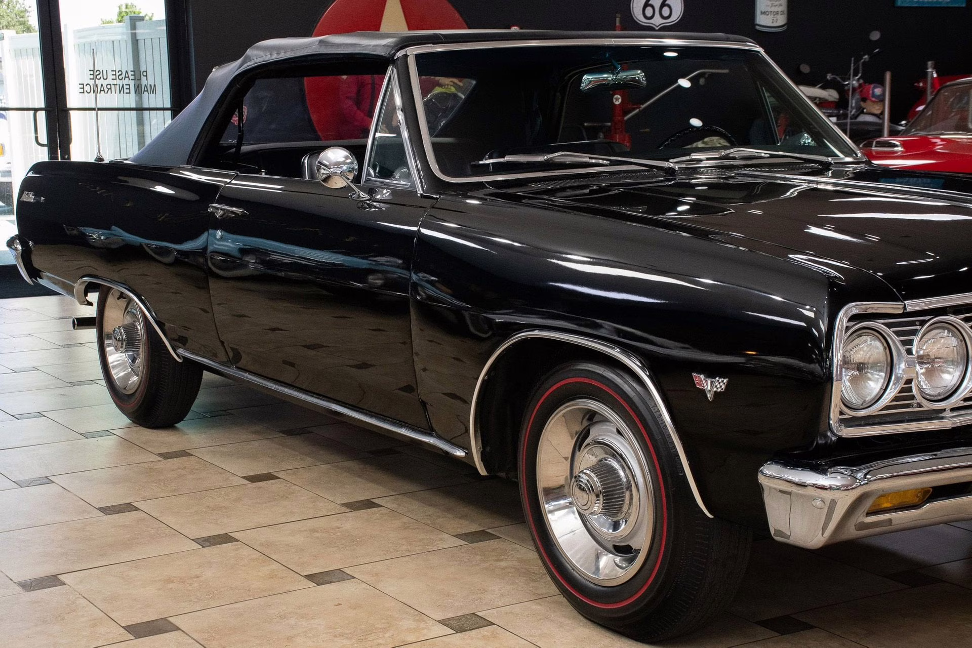 1965 Tuxedo Black Chevrolet Chevelle Restomod - 454C.I. V8, New A/C Convertible