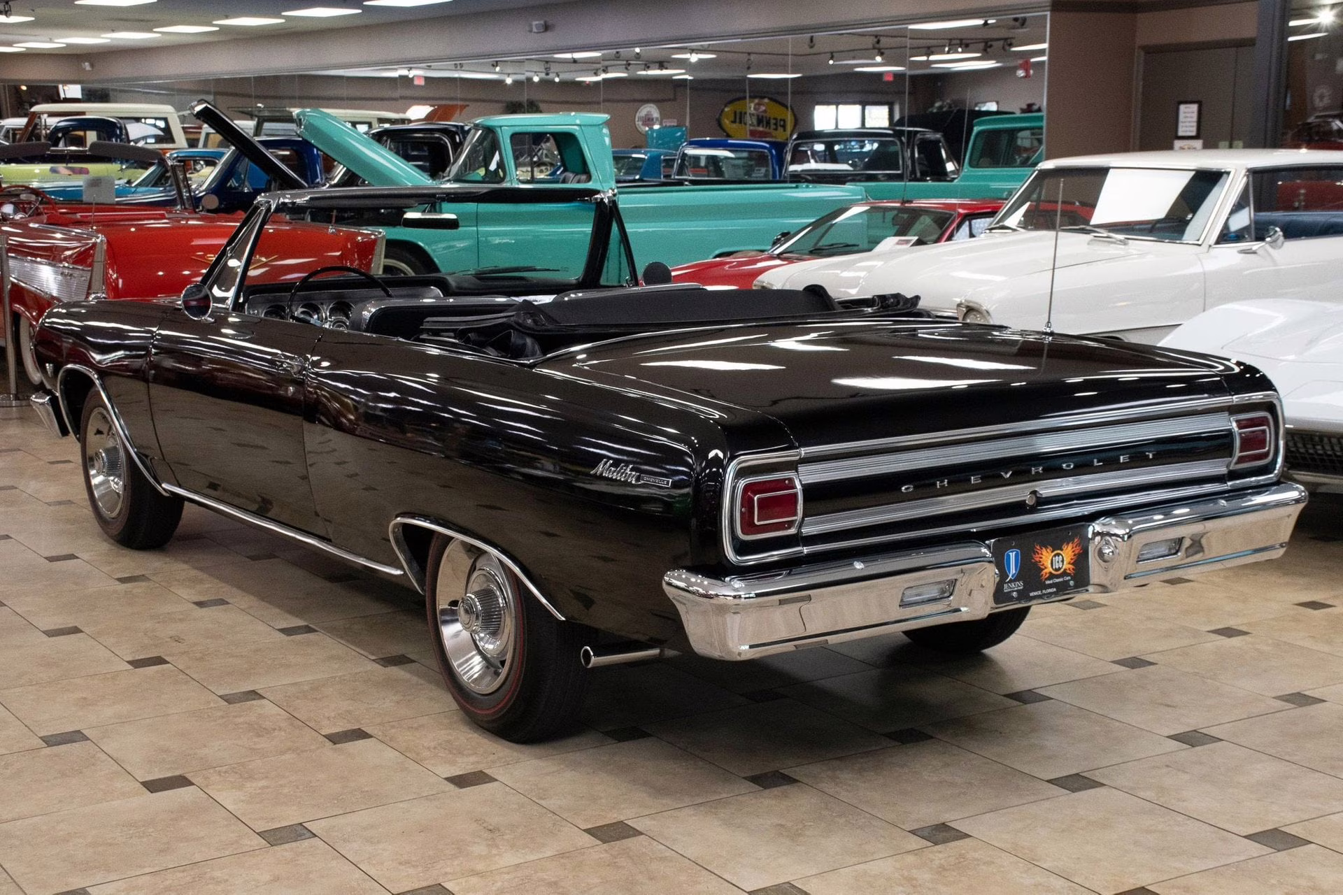 1965 Tuxedo Black Chevrolet Chevelle Restomod - 454C.I. V8, New A/C Convertible