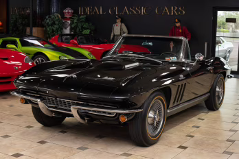 1966 Tuxedo Black Chevrolet Corvette - #s Match 427C.I. Big Block, Triple Black Convertible