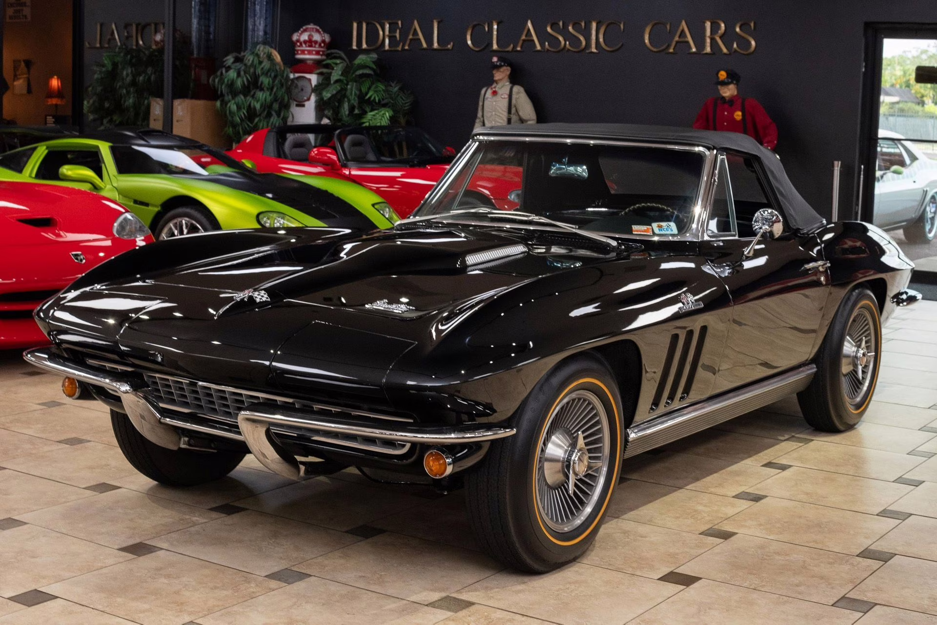 1966 Tuxedo Black Chevrolet Corvette - #s Match 427C.I. Big Block, Triple Black Convertible