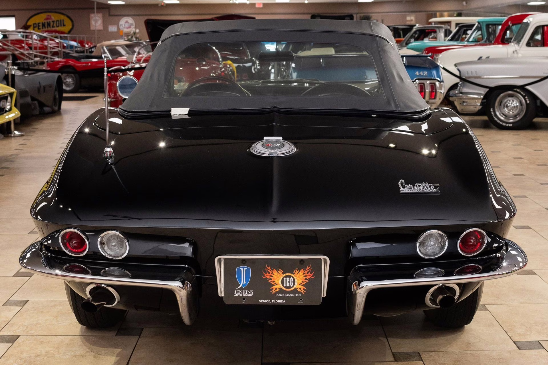 1966 Tuxedo Black Chevrolet Corvette - #s Match 427C.I. Big Block, Triple Black Convertible