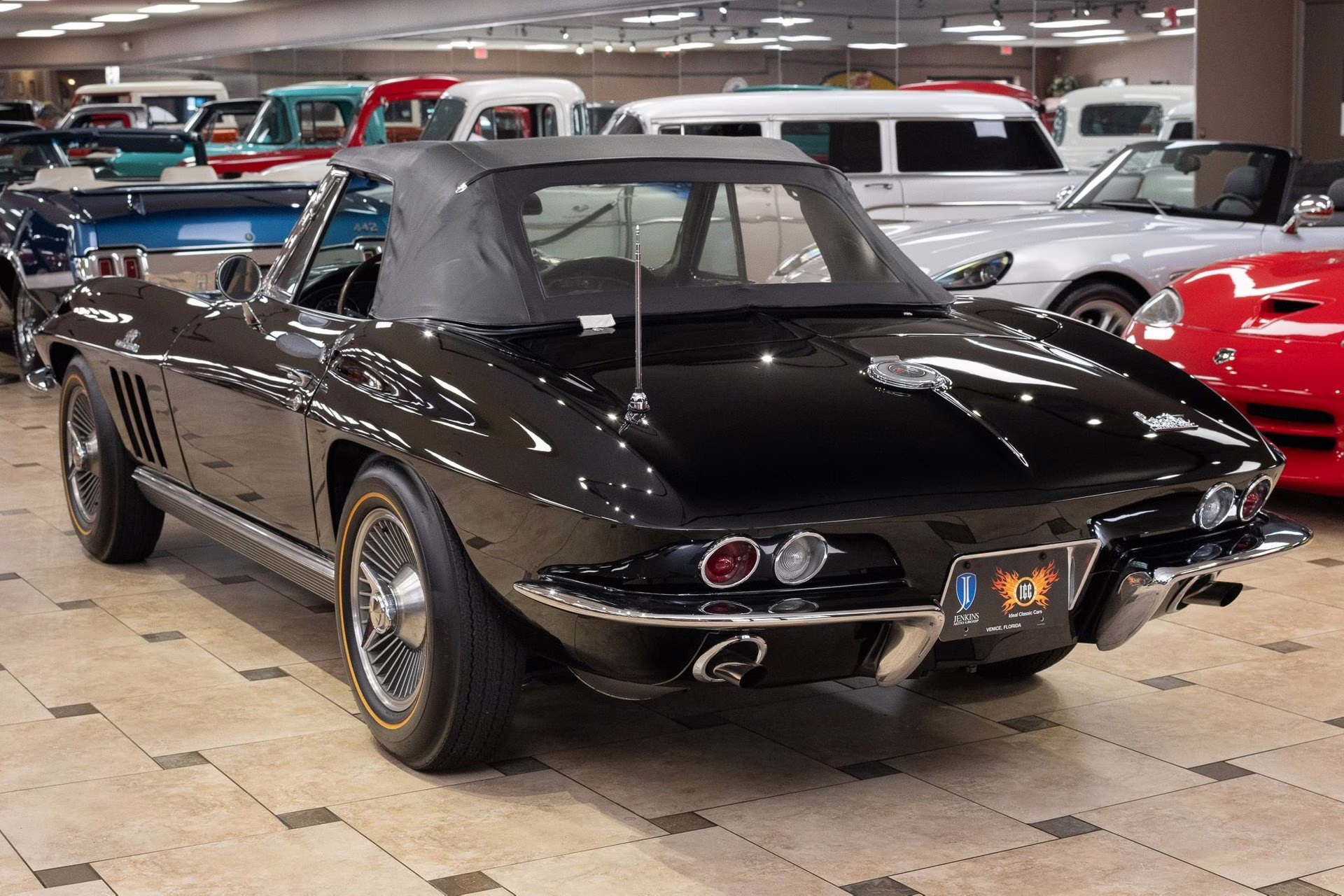 1966 Tuxedo Black Chevrolet Corvette - #s Match 427C.I. Big Block, Triple Black Convertible