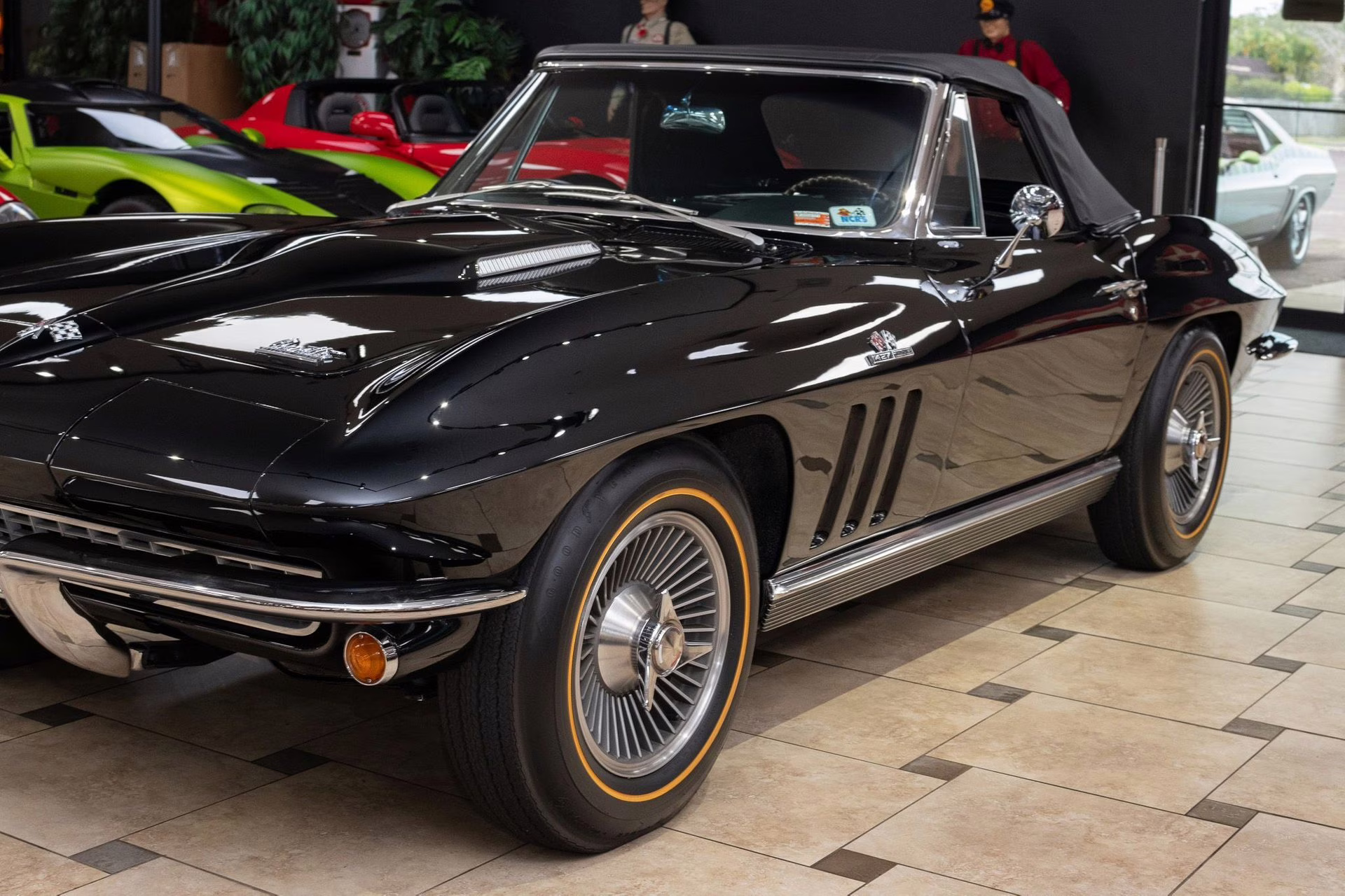 1966 Tuxedo Black Chevrolet Corvette - #s Match 427C.I. Big Block, Triple Black Convertible