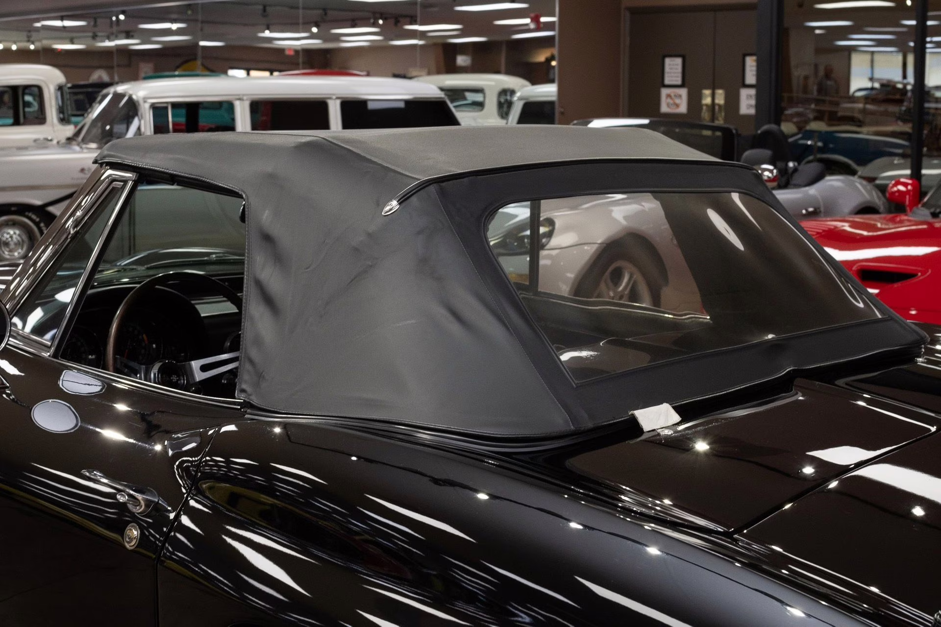 1966 Tuxedo Black Chevrolet Corvette - #s Match 427C.I. Big Block, Triple Black Convertible