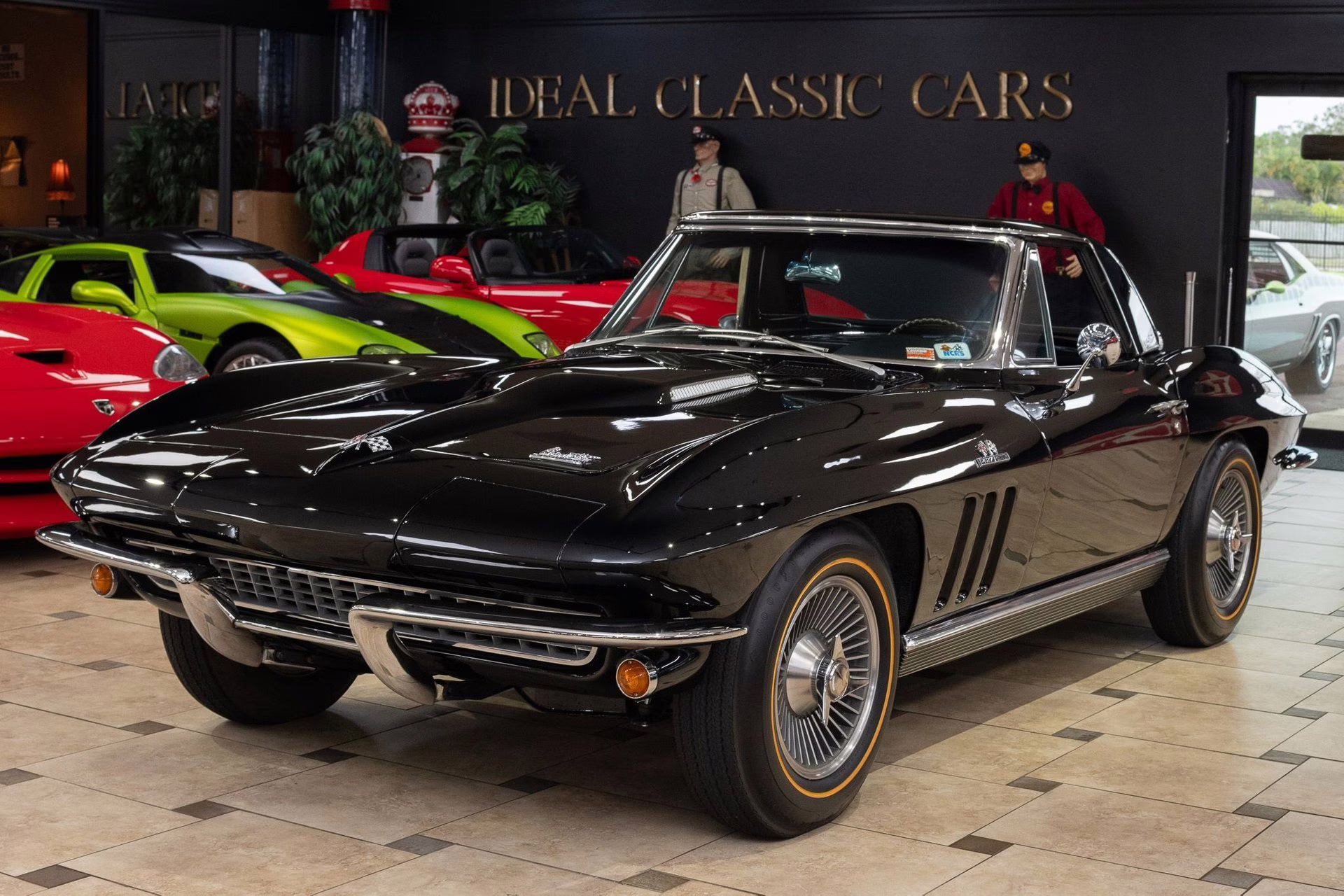 1966 Tuxedo Black Chevrolet Corvette - #s Match 427C.I. Big Block, Triple Black Convertible