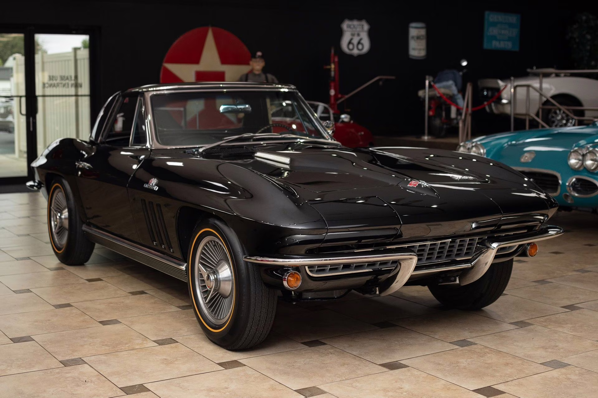 1966 Tuxedo Black Chevrolet Corvette - #s Match 427C.I. Big Block, Triple Black Convertible