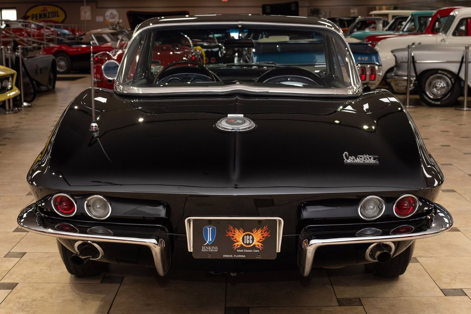 1966 Tuxedo Black Chevrolet Corvette - #s Match 427C.I. Big Block, Triple Black Convertible