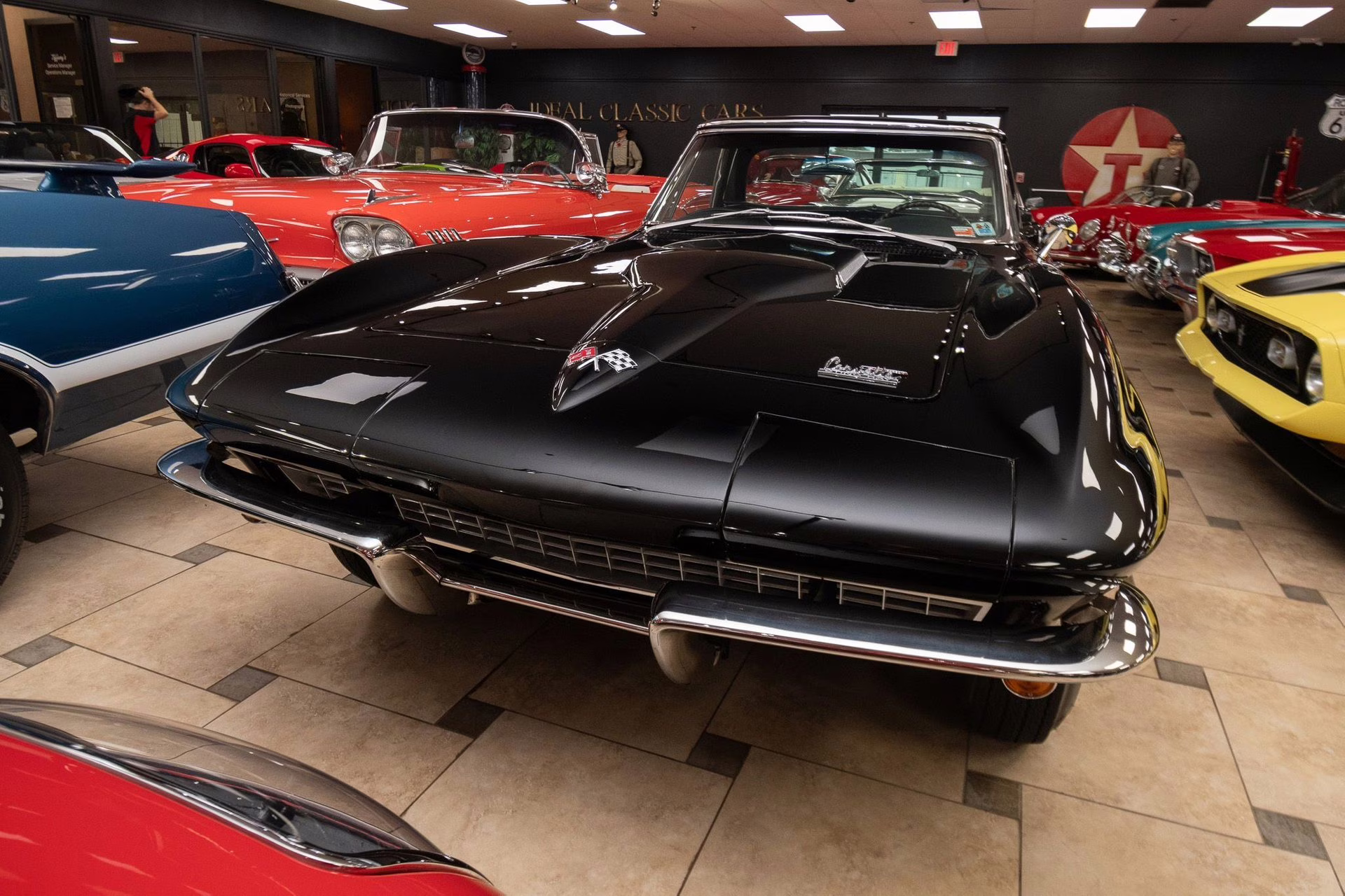 1966 Tuxedo Black Chevrolet Corvette - #s Match 427C.I. Big Block, Triple Black Convertible