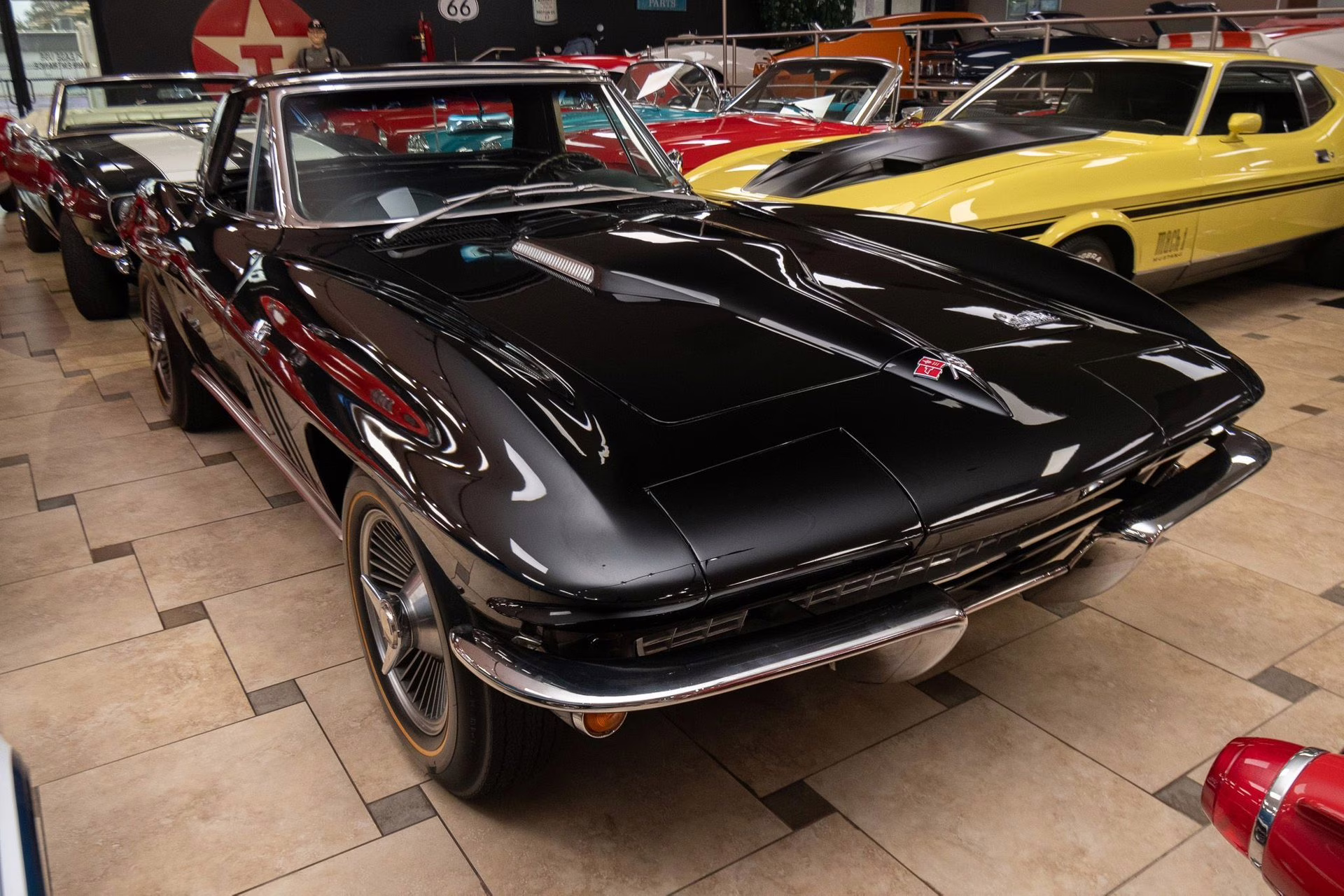 1966 Tuxedo Black Chevrolet Corvette - #s Match 427C.I. Big Block, Triple Black Convertible