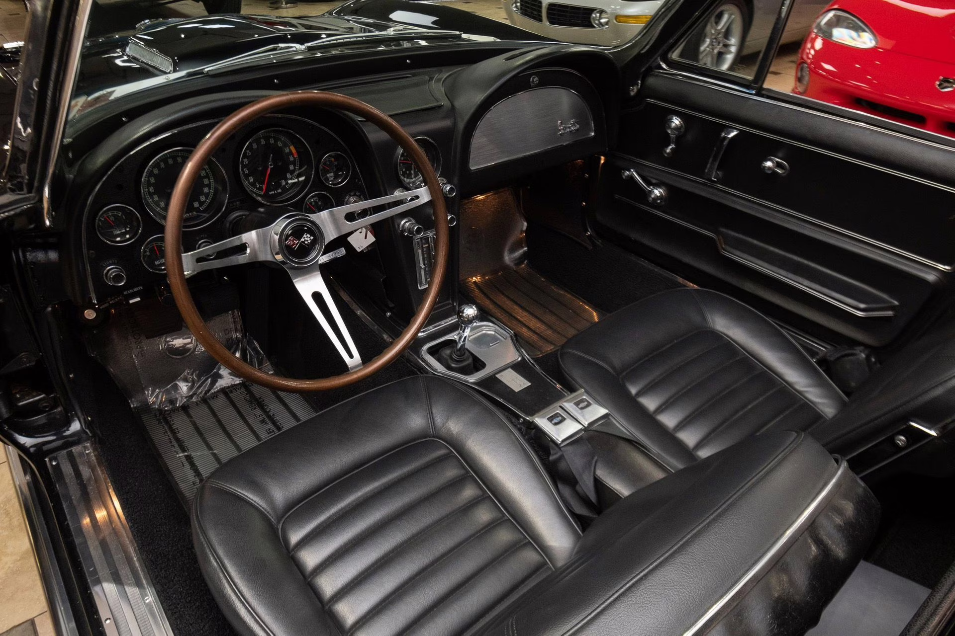 1966 Tuxedo Black Chevrolet Corvette - #s Match 427C.I. Big Block, Triple Black Convertible