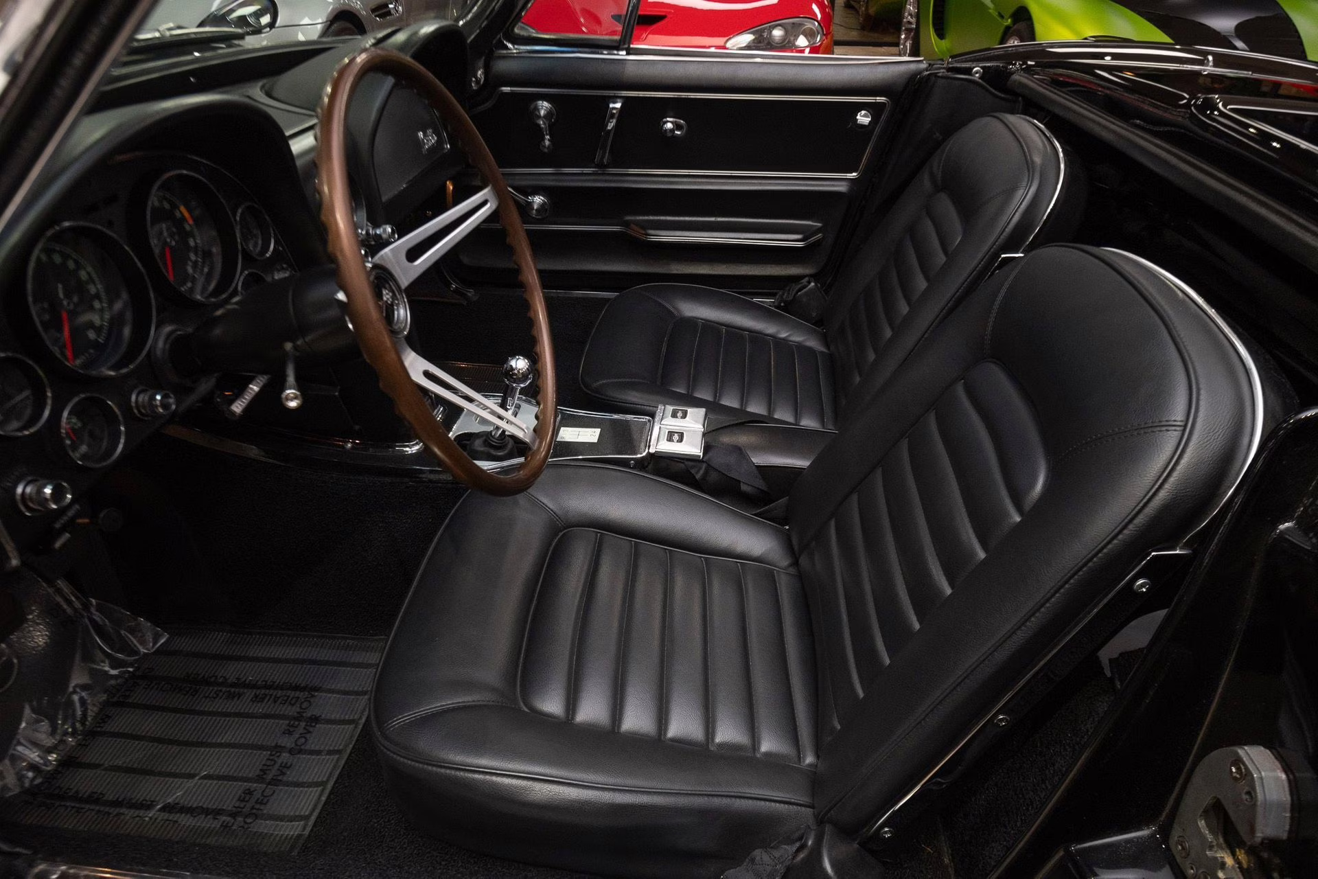 1966 Tuxedo Black Chevrolet Corvette - #s Match 427C.I. Big Block, Triple Black Convertible