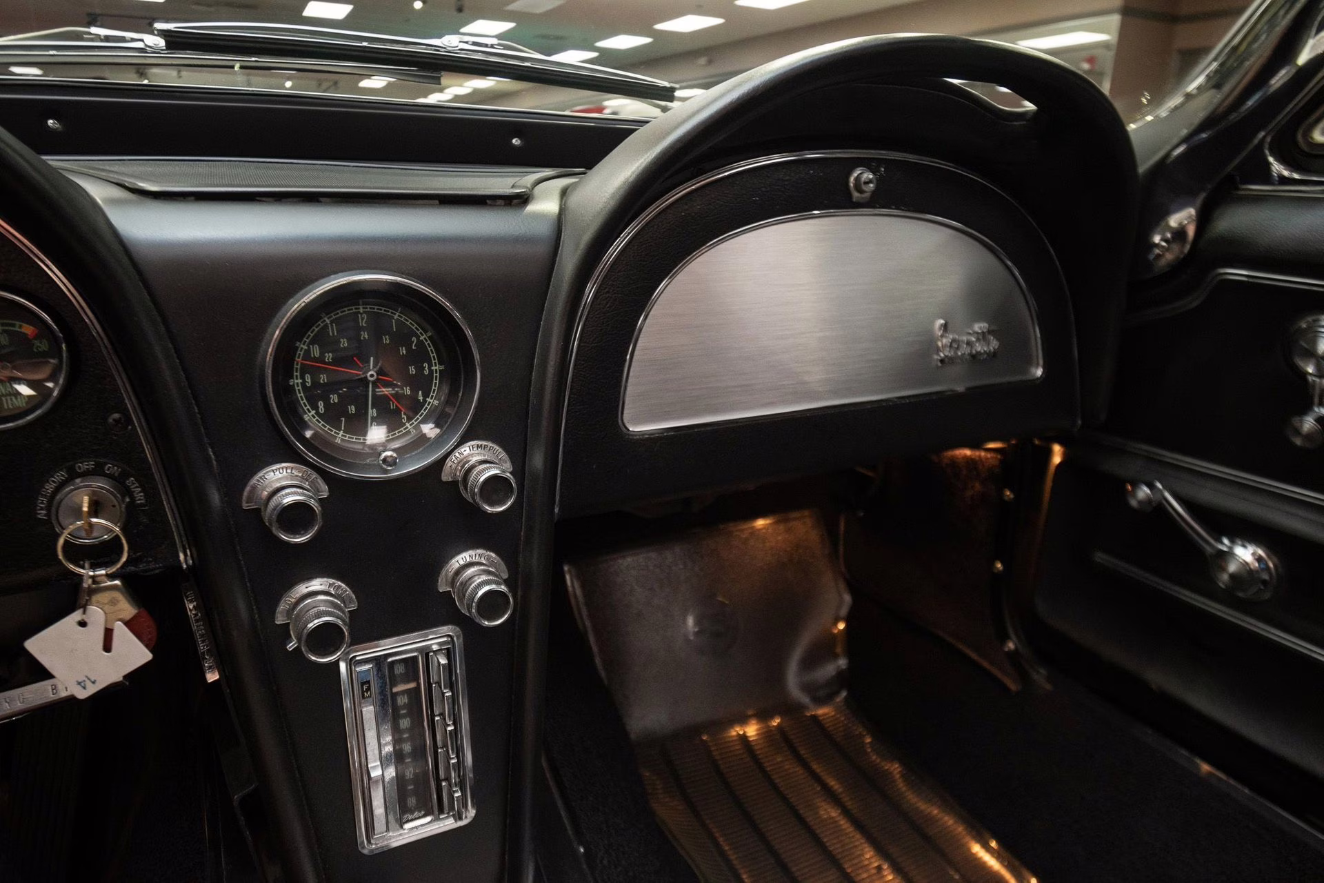 1966 Tuxedo Black Chevrolet Corvette - #s Match 427C.I. Big Block, Triple Black Convertible