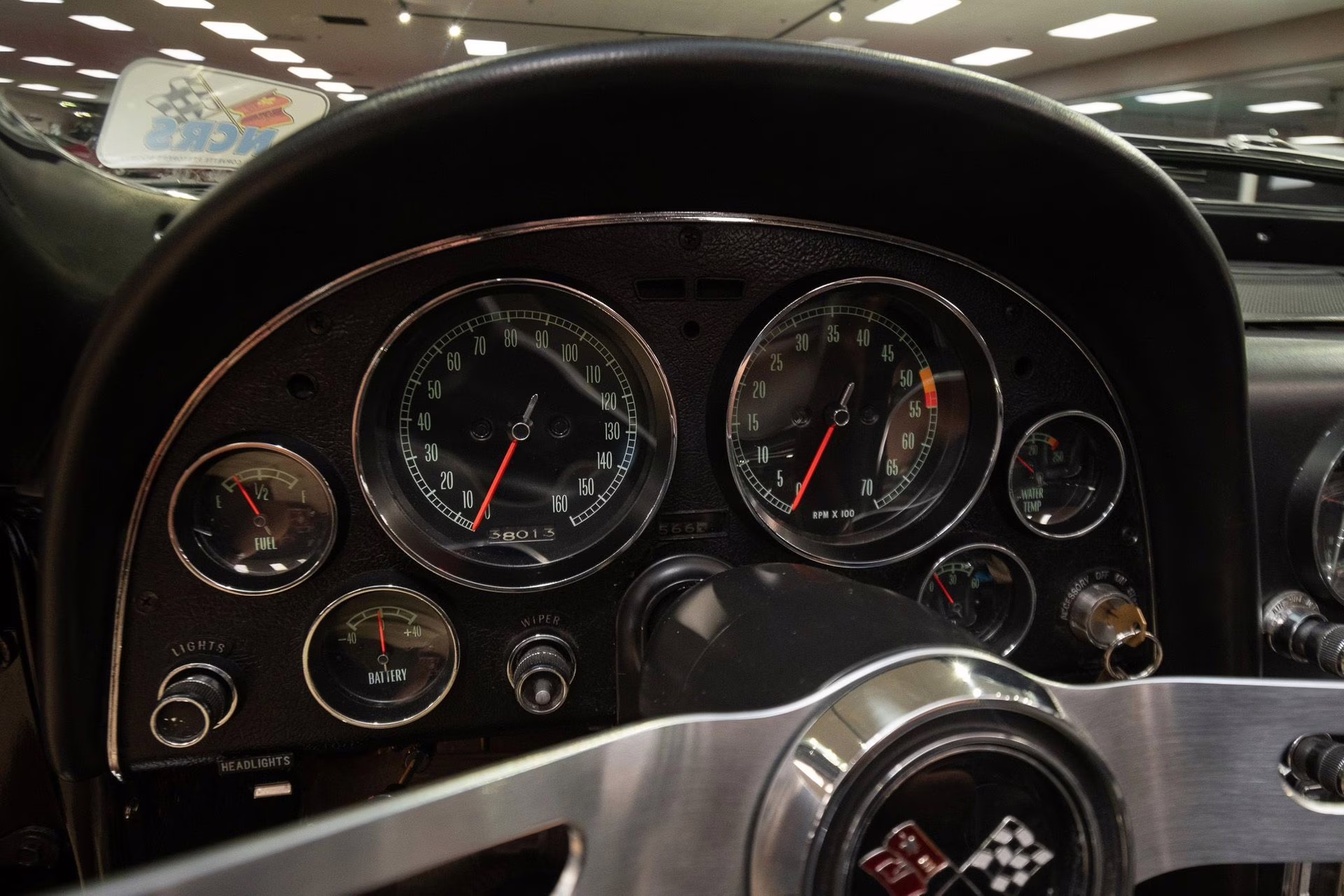 1966 Tuxedo Black Chevrolet Corvette - #s Match 427C.I. Big Block, Triple Black Convertible