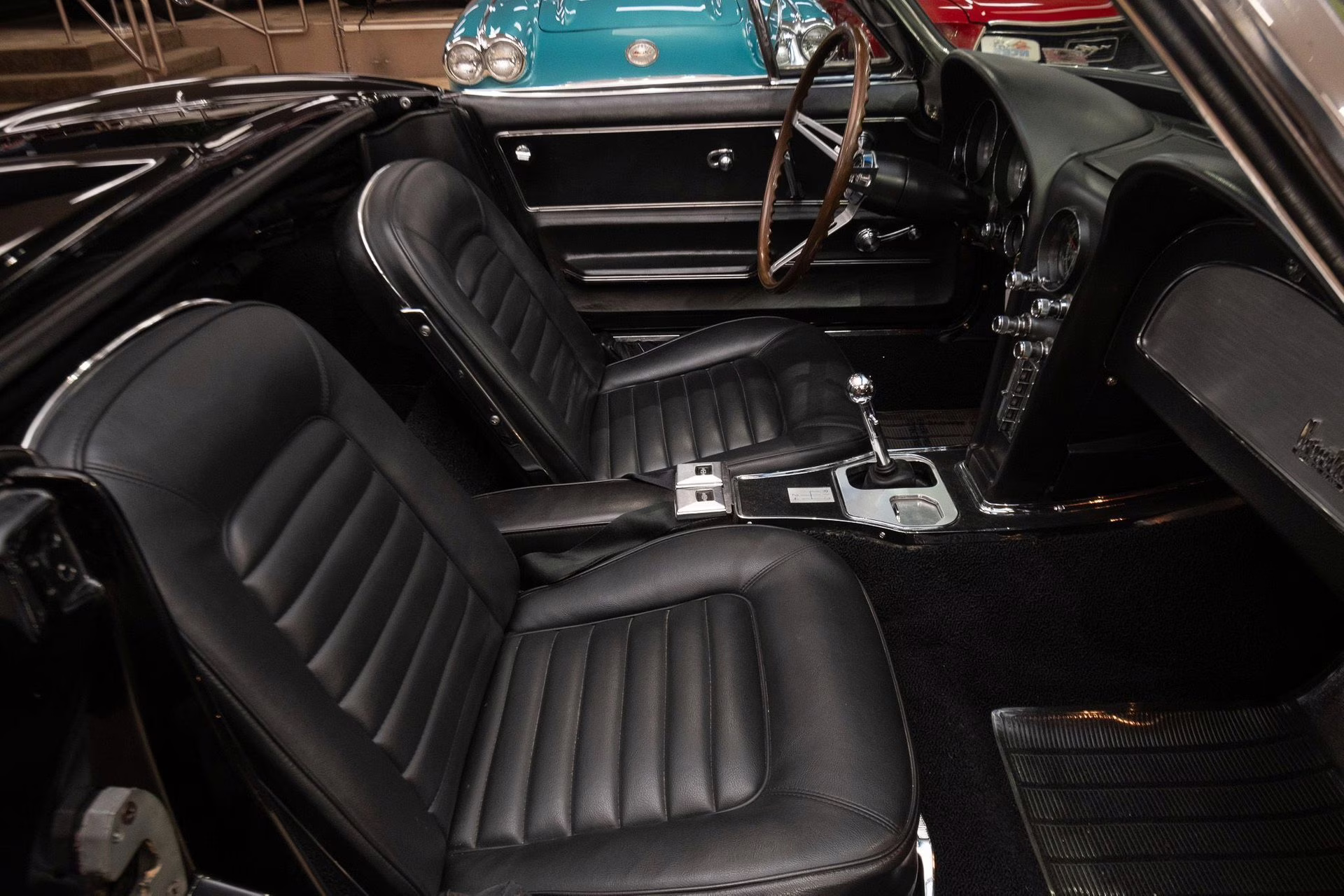 1966 Tuxedo Black Chevrolet Corvette - #s Match 427C.I. Big Block, Triple Black Convertible