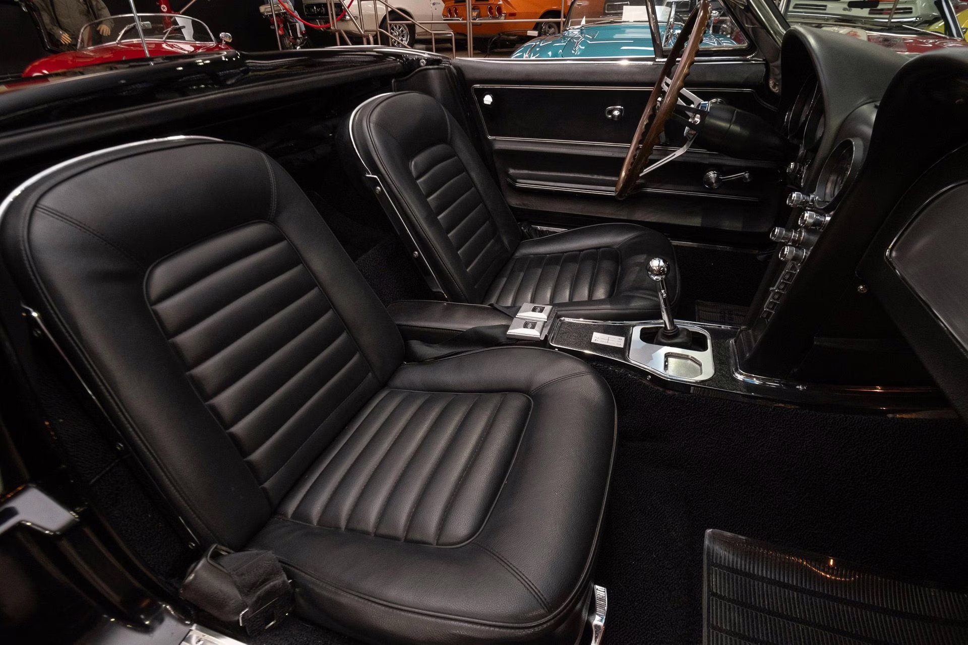 1966 Tuxedo Black Chevrolet Corvette - #s Match 427C.I. Big Block, Triple Black Convertible