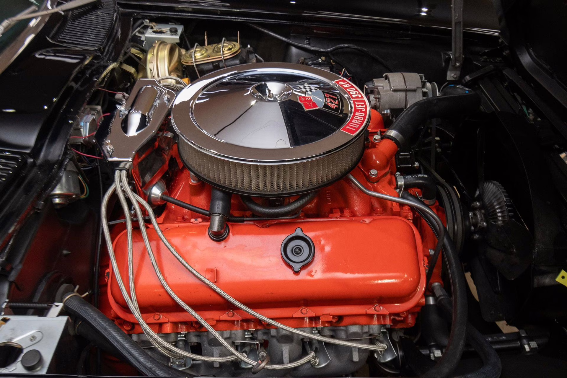 1966 Tuxedo Black Chevrolet Corvette - #s Match 427C.I. Big Block, Triple Black Convertible