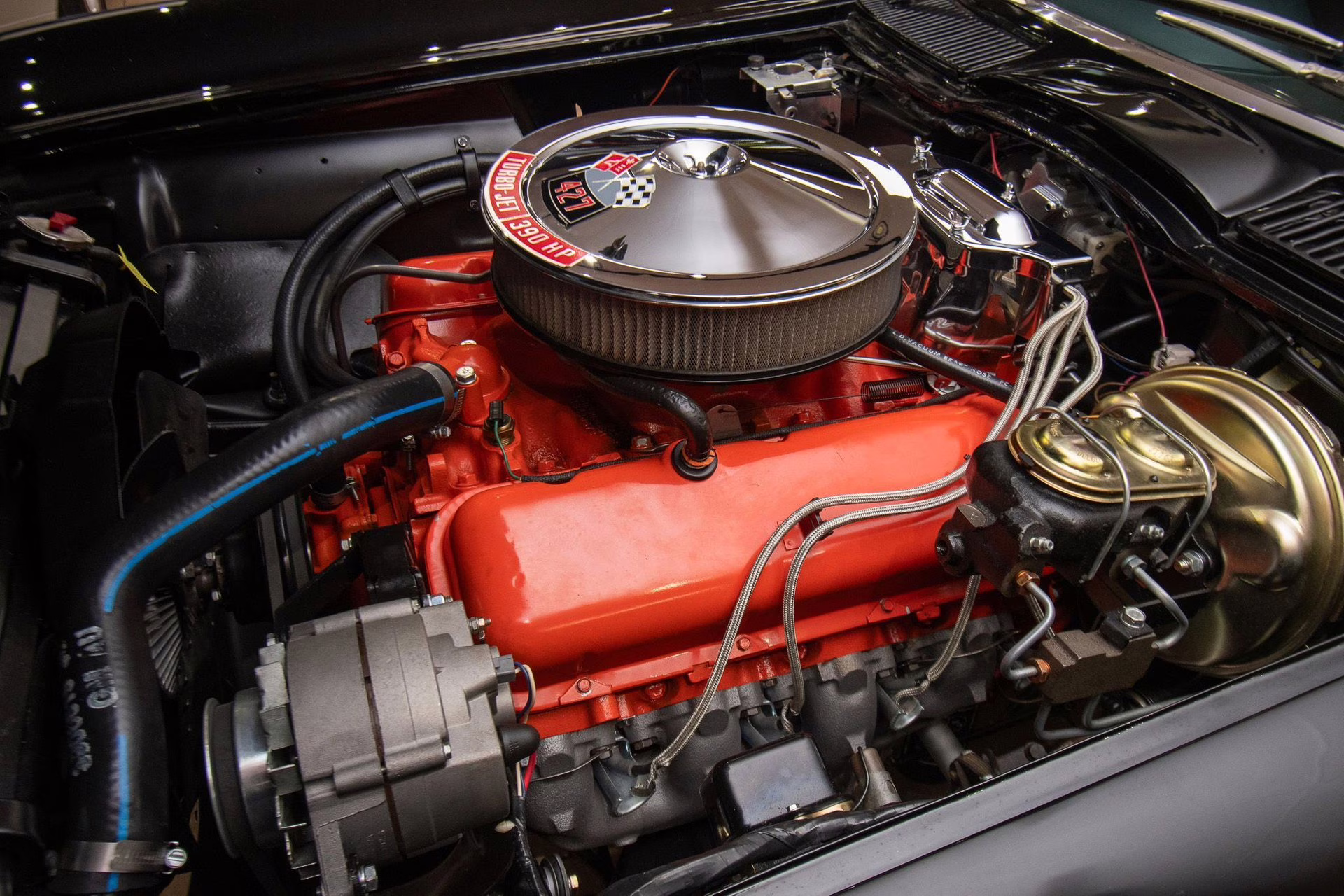 1966 Tuxedo Black Chevrolet Corvette - #s Match 427C.I. Big Block, Triple Black Convertible