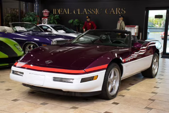 1995 Purple/White/Red Chevrolet Corvette