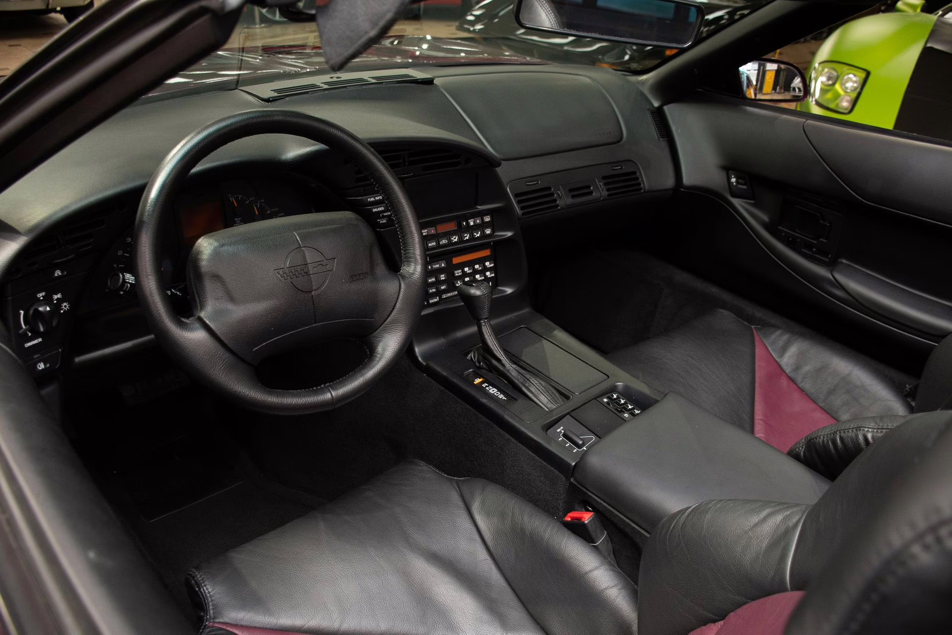 1995 Purple/White/Red Chevrolet Corvette