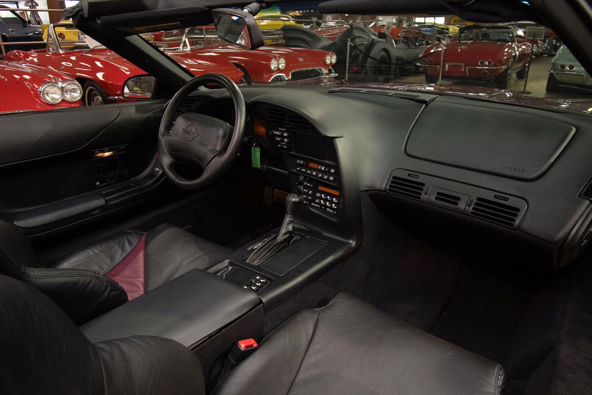 1995 Purple/White/Red Chevrolet Corvette