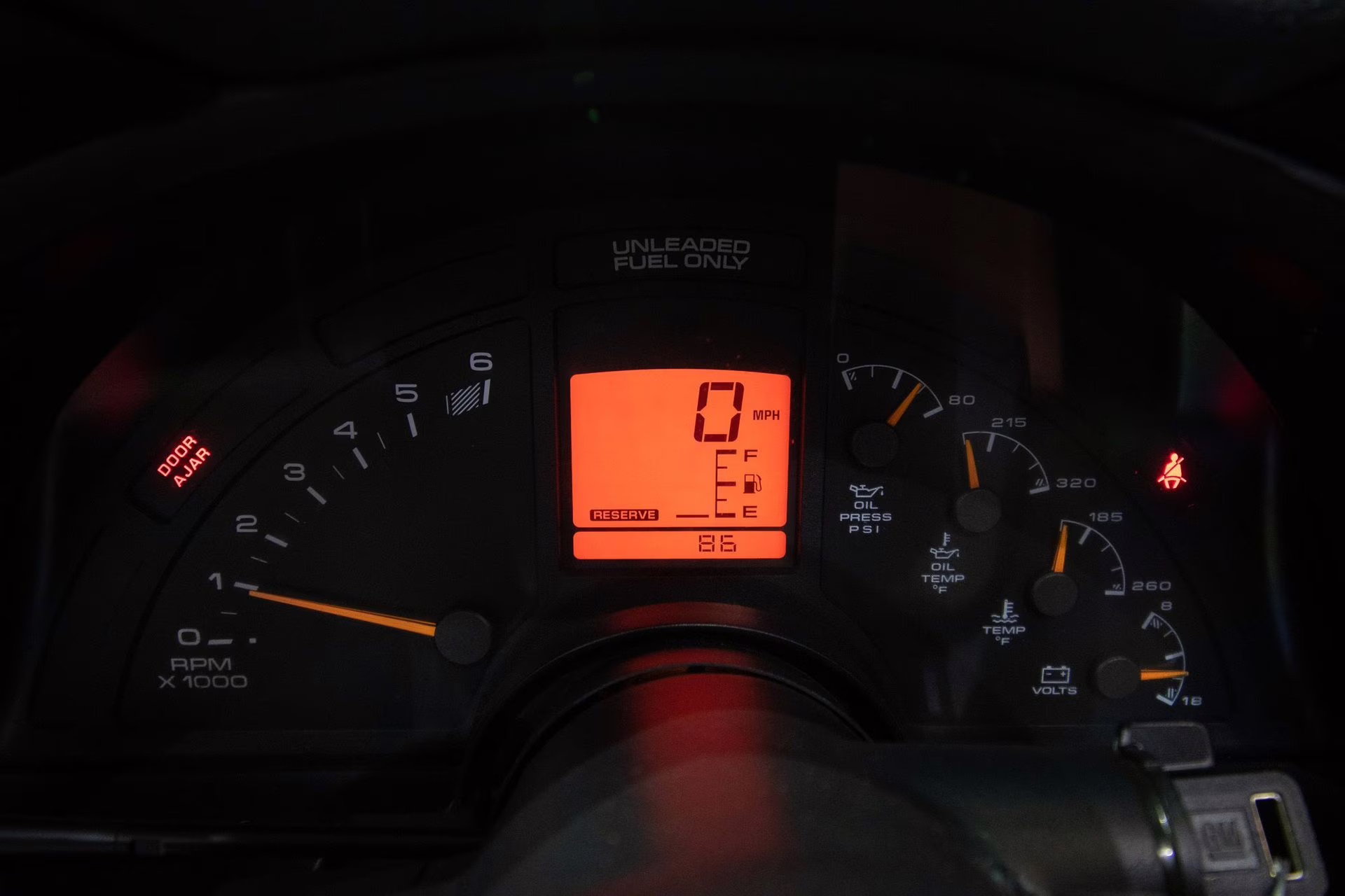 1995 Purple/White/Red Chevrolet Corvette