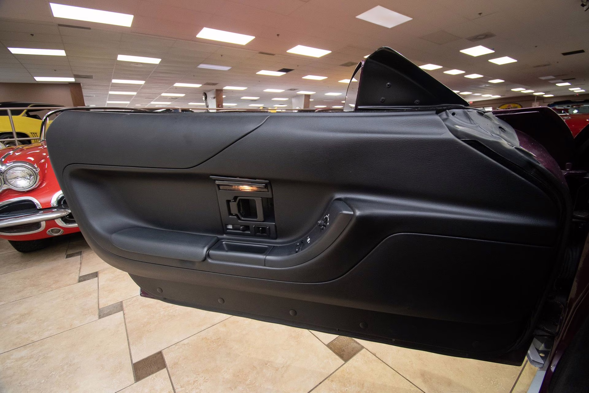 1995 Purple/White/Red Chevrolet Corvette