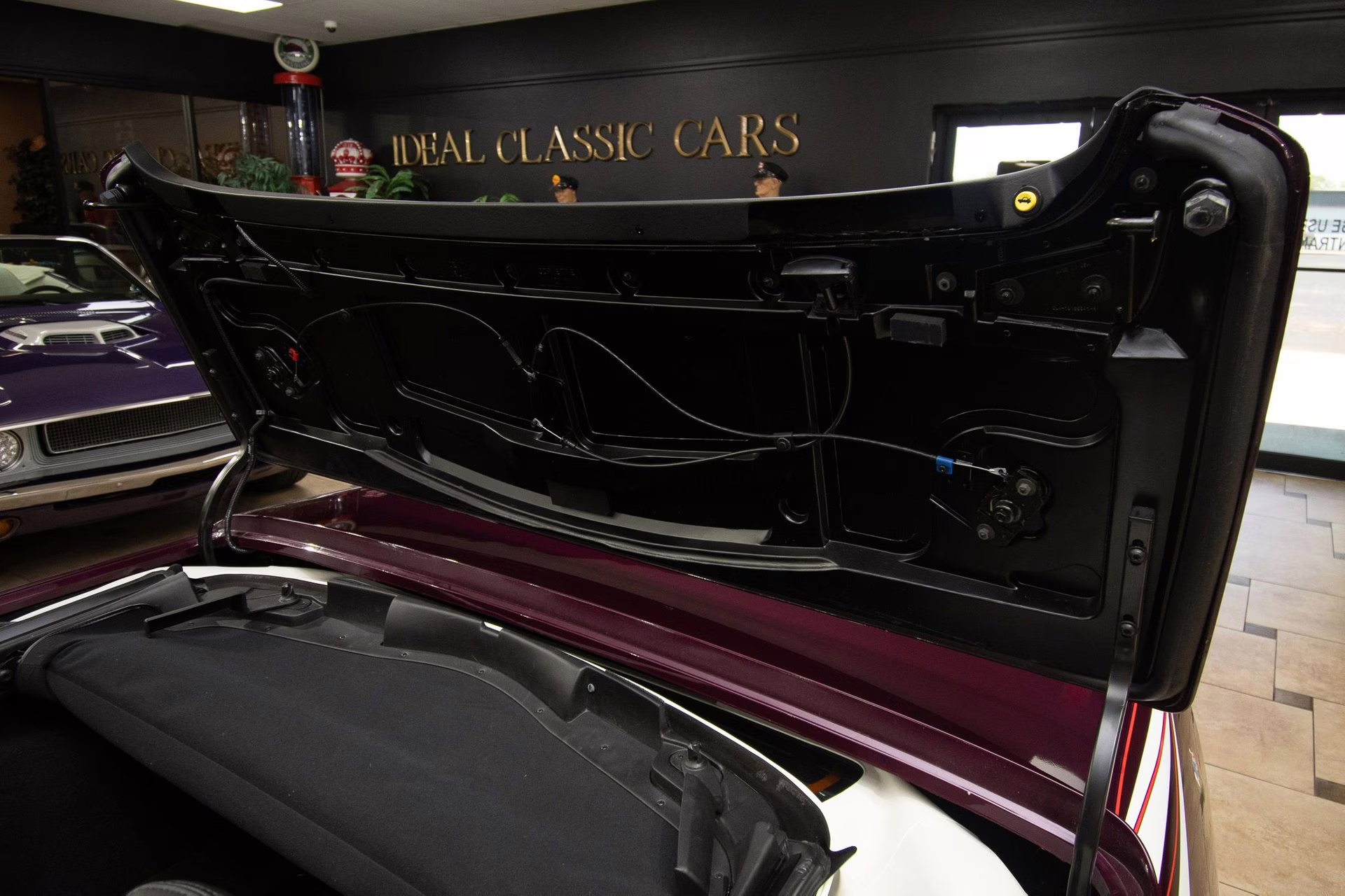 1995 Purple/White/Red Chevrolet Corvette