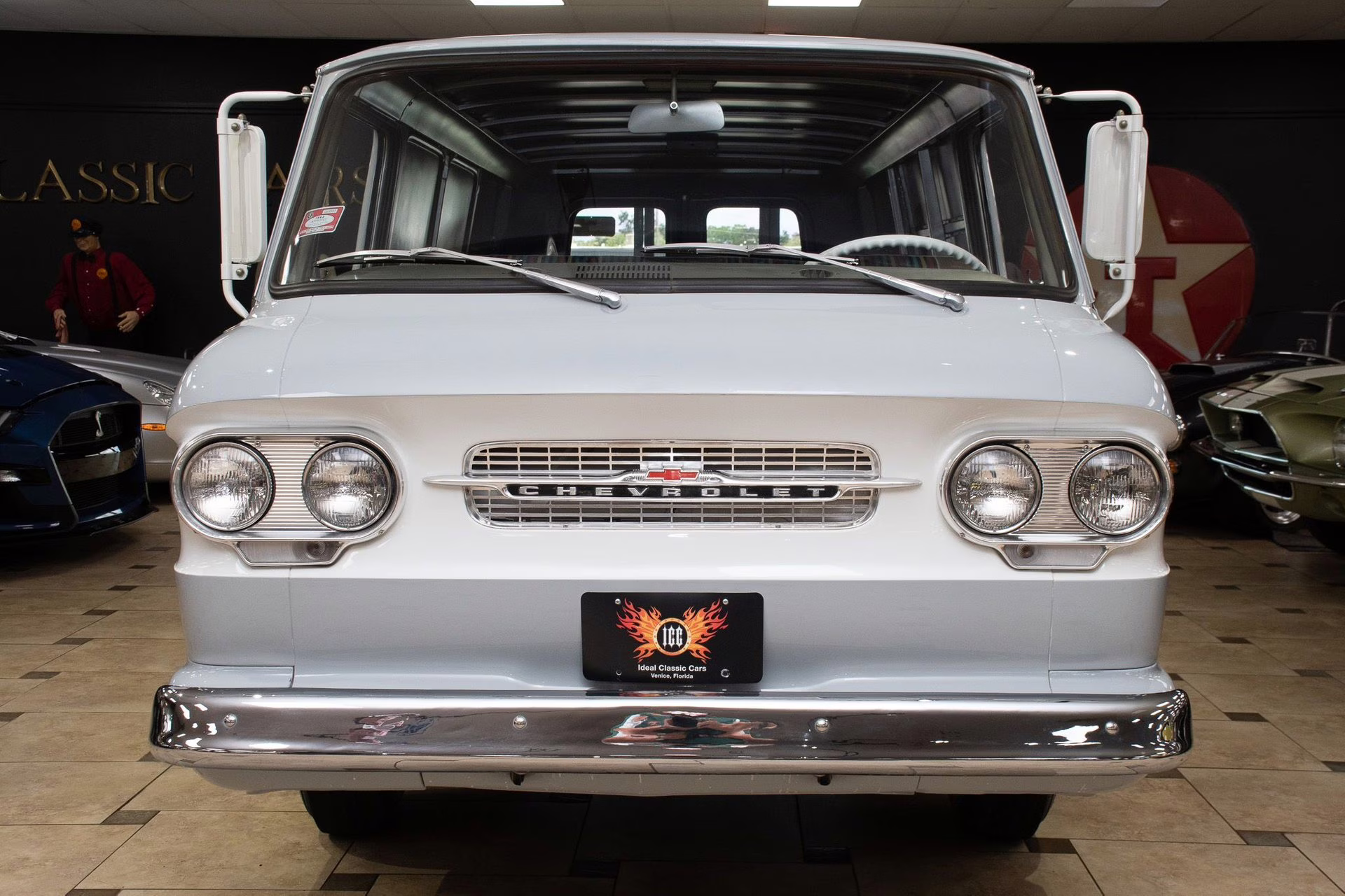 1962 Georgian Gray Chevrolet Corvair 95 Corvan - Rotisserie Resto!