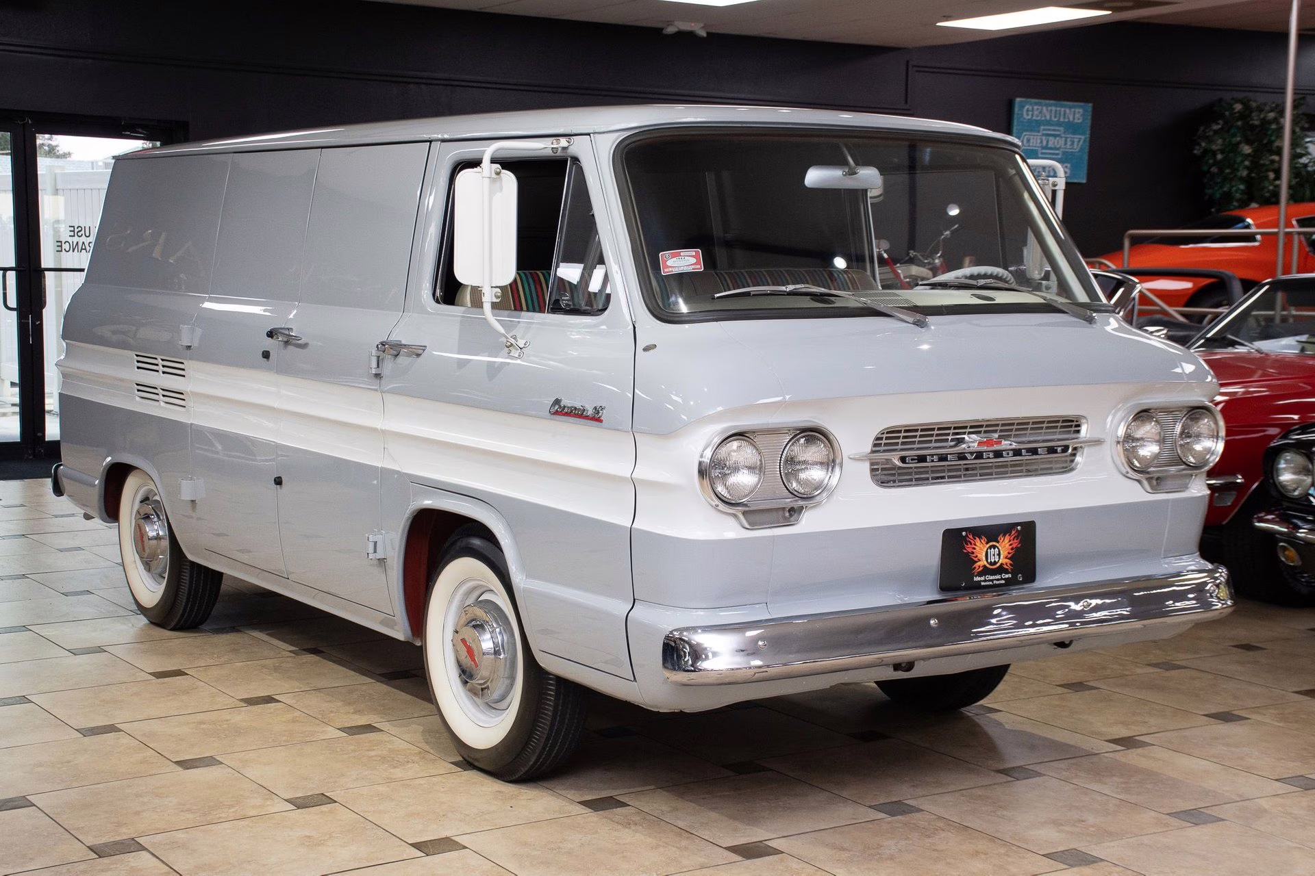 1962 Georgian Gray Chevrolet Corvair 95 Corvan - Rotisserie Resto!