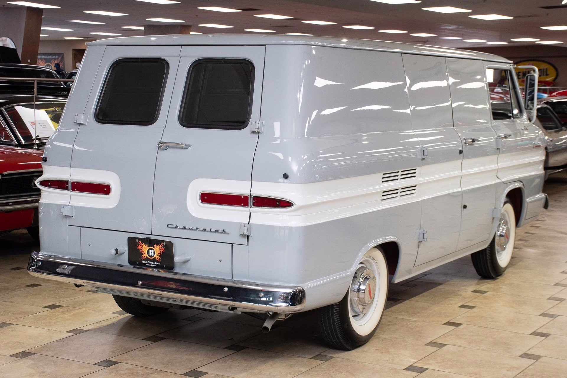 1962 Georgian Gray Chevrolet Corvair 95 Corvan - Rotisserie Resto!