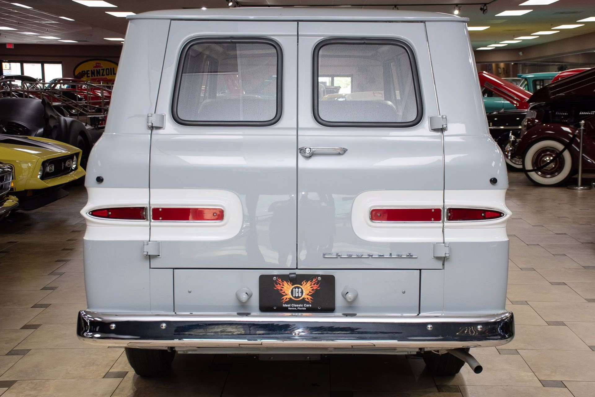 1962 Georgian Gray Chevrolet Corvair 95 Corvan - Rotisserie Resto!