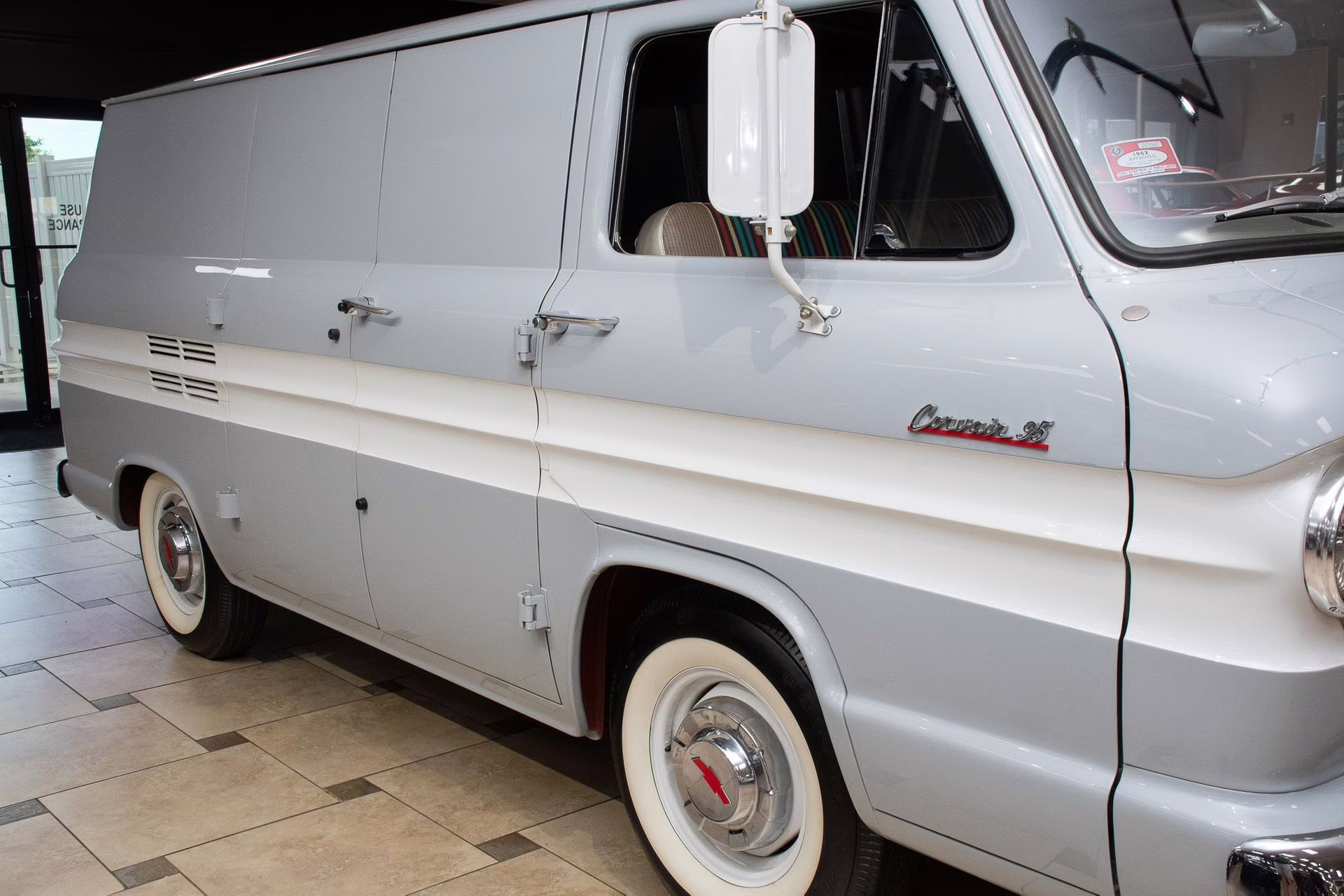 1962 Georgian Gray Chevrolet Corvair 95 Corvan - Rotisserie Resto!