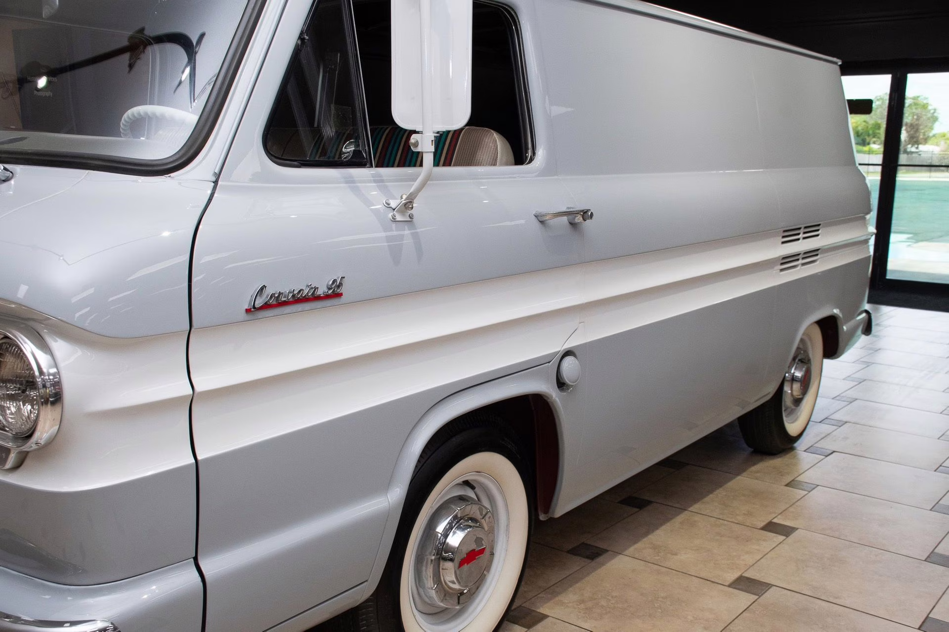 1962 Georgian Gray Chevrolet Corvair 95 Corvan - Rotisserie Resto!