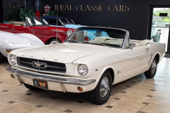 1965 Wimbledon White Ford Mustang - Original Docs, A/C, PS, PT Convertible