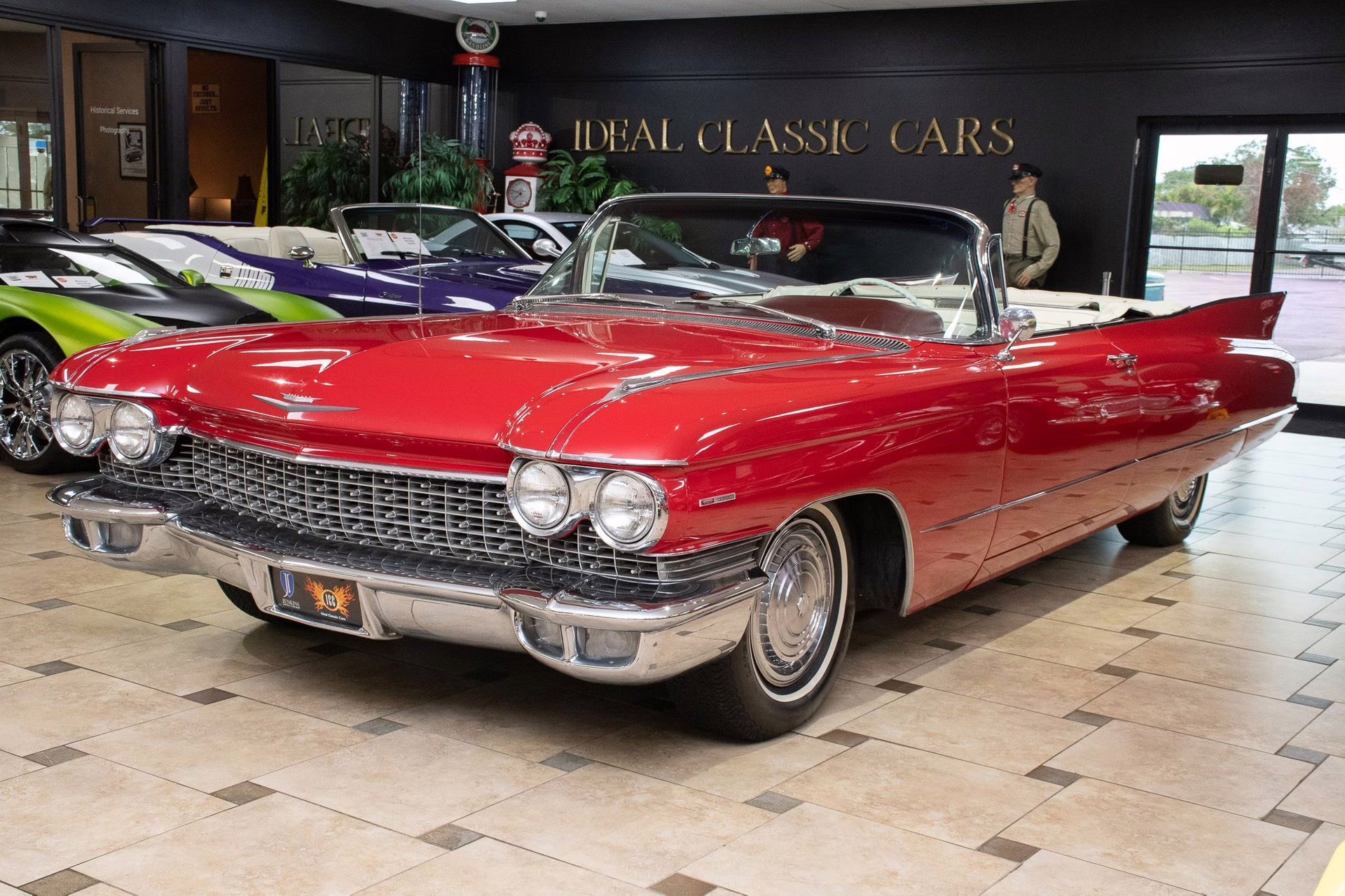 Pompeian Red 1960 Cadillac Series 62 4-Speed Automatic