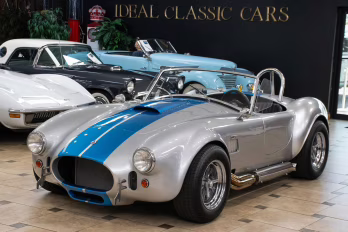 1965 Silver & Blue Shelby Cobra - Backdraft Convertible