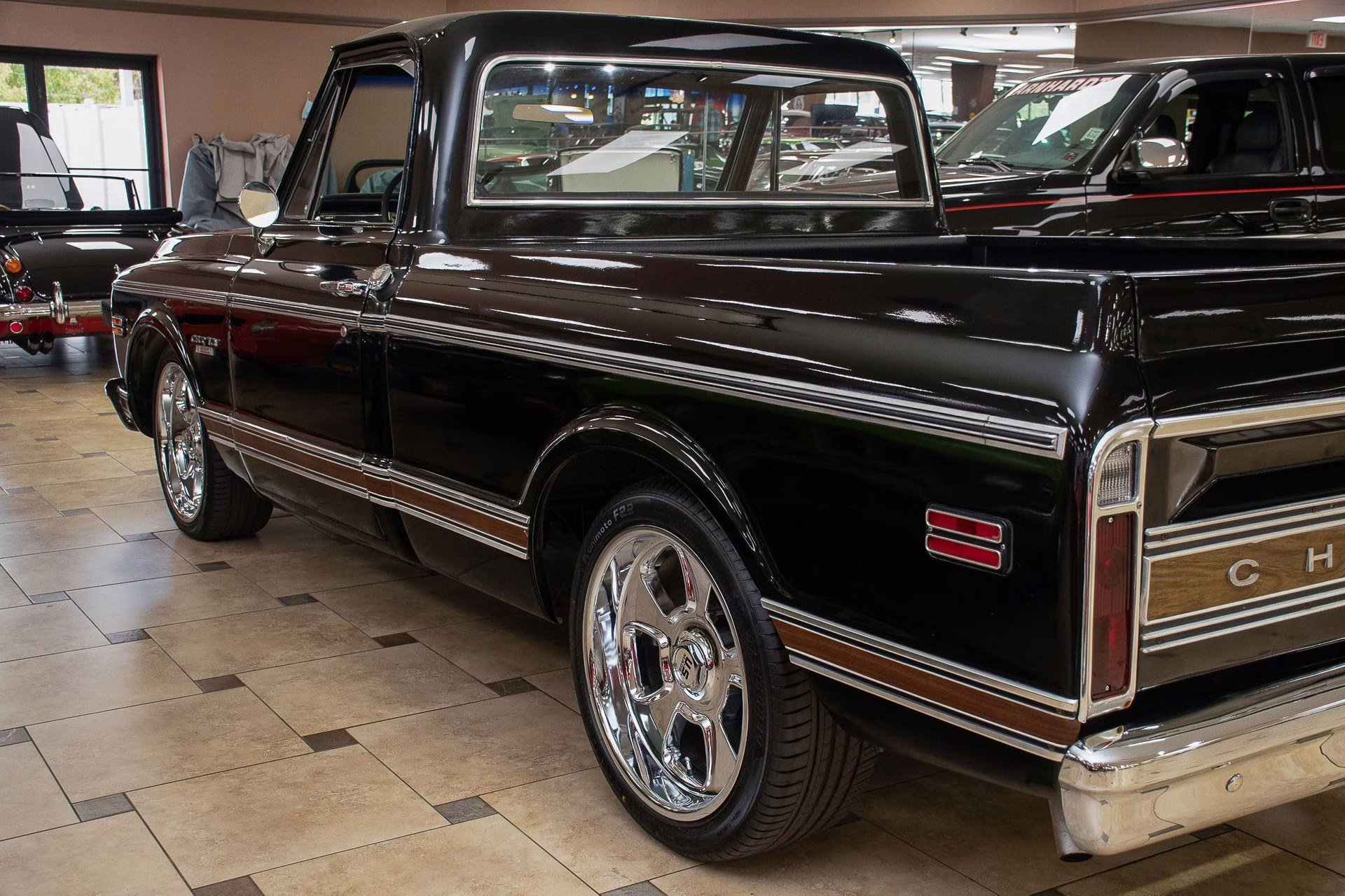 1969 Black Chevrolet CST/10 - Upgraded 350C.I. V8, Vintage Air Truck