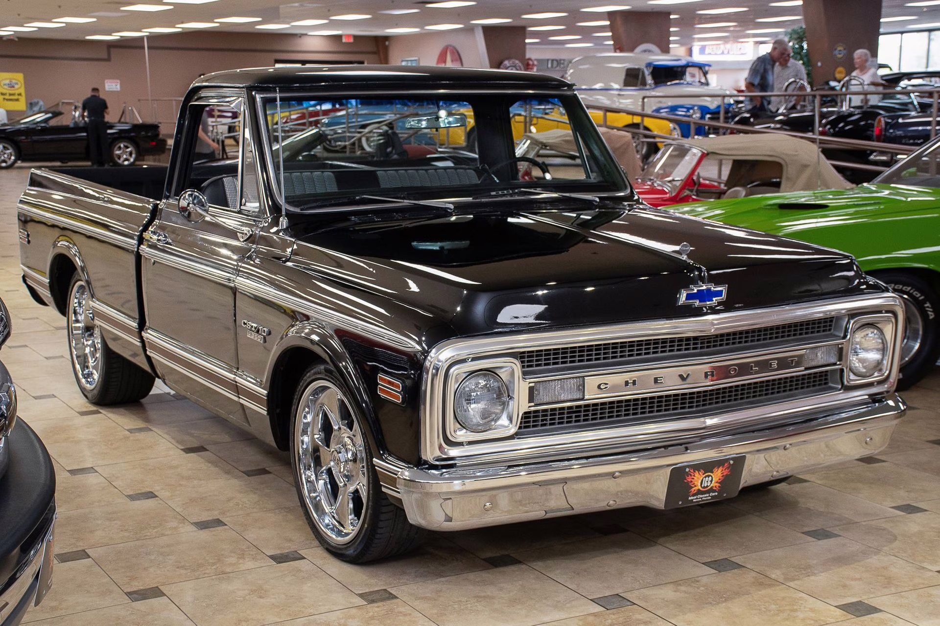1969 Black Chevrolet CST/10 - Upgraded 350C.I. V8, Vintage Air Truck