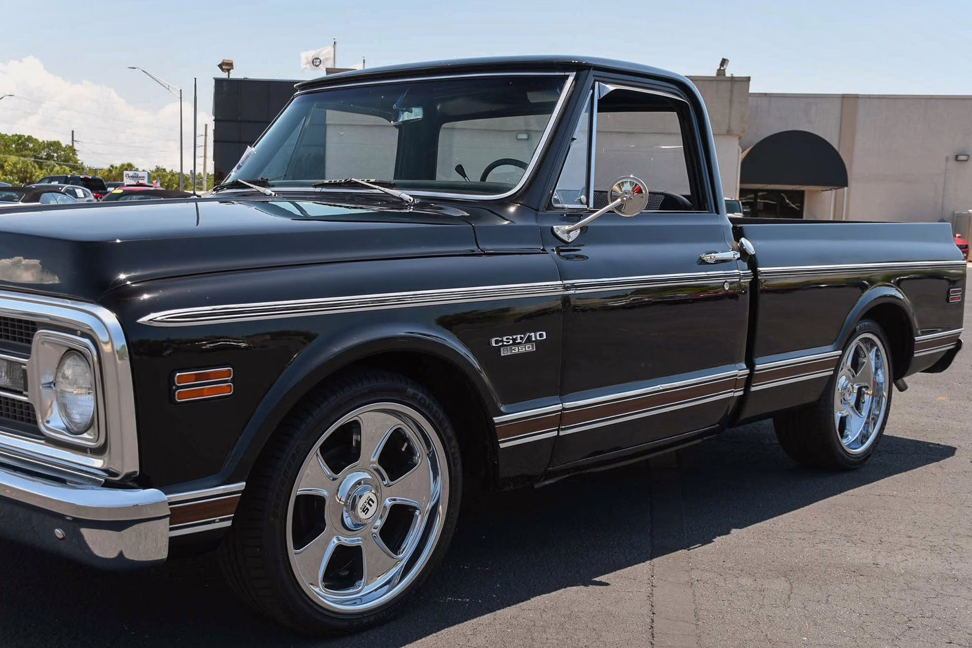 1969 Black Chevrolet CST/10 - Upgraded 350C.I. V8, Vintage Air Truck