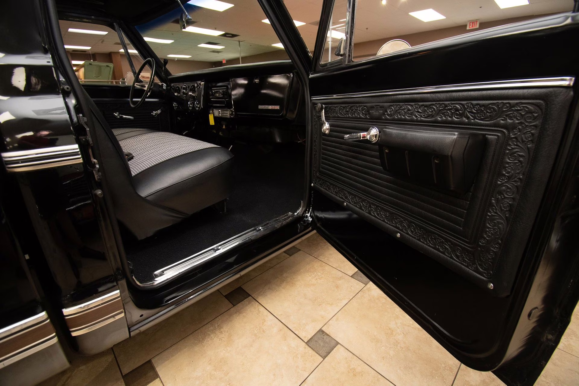 1969 Black Chevrolet CST/10 - Upgraded 350C.I. V8, Vintage Air Truck