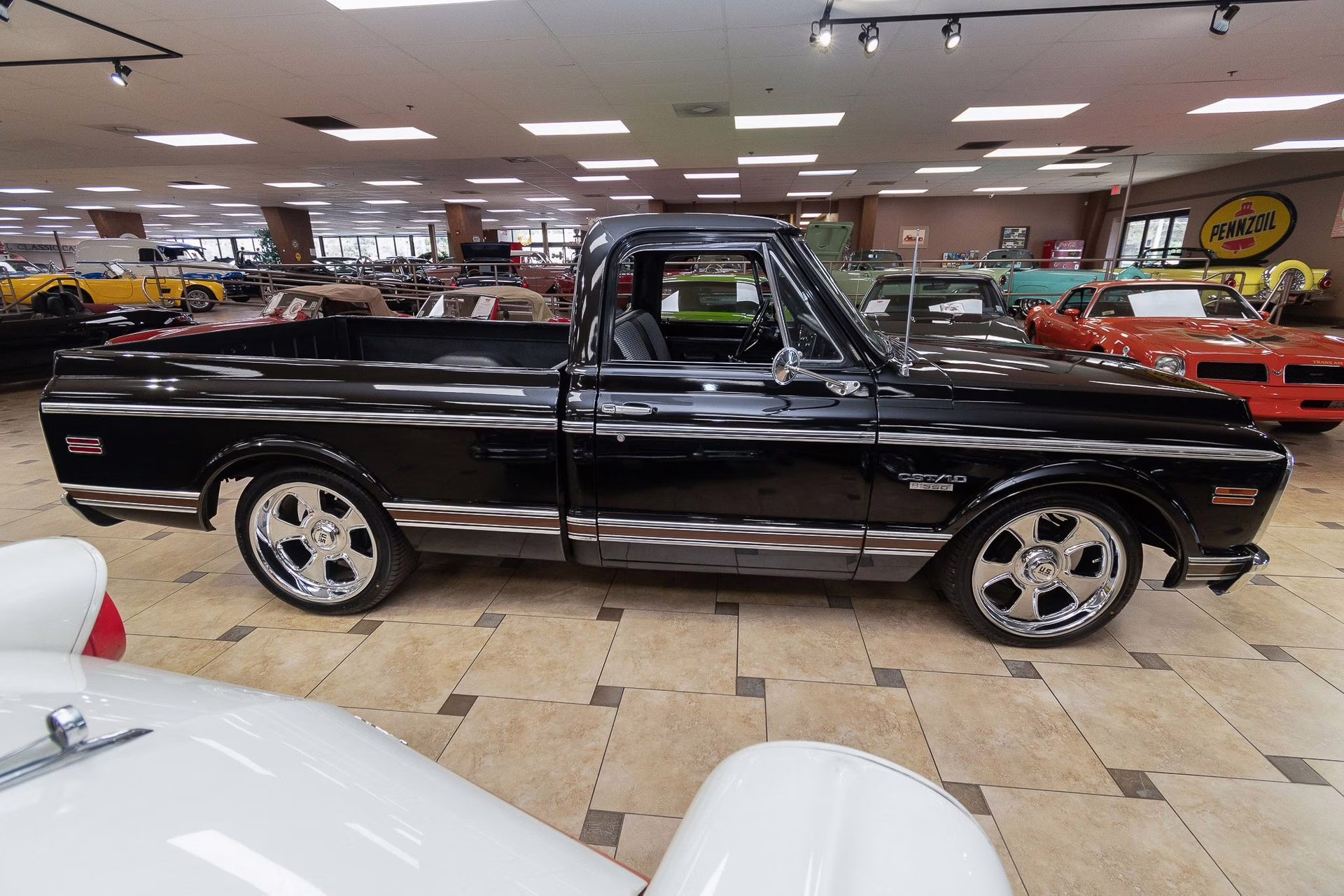 1969 Black Chevrolet CST/10 - Upgraded 350C.I. V8, Vintage Air Truck