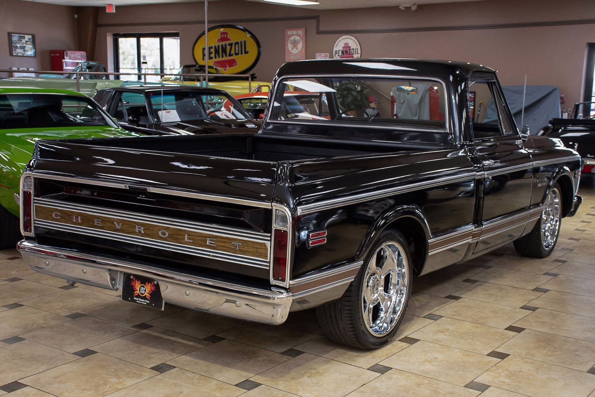 1969 Black Chevrolet CST/10 - Upgraded 350C.I. V8, Vintage Air Truck
