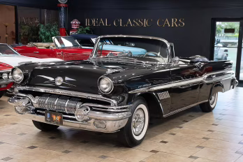 1957 Charcoal Gray Pontiac Bonneville - 1 of 8! Convertible
