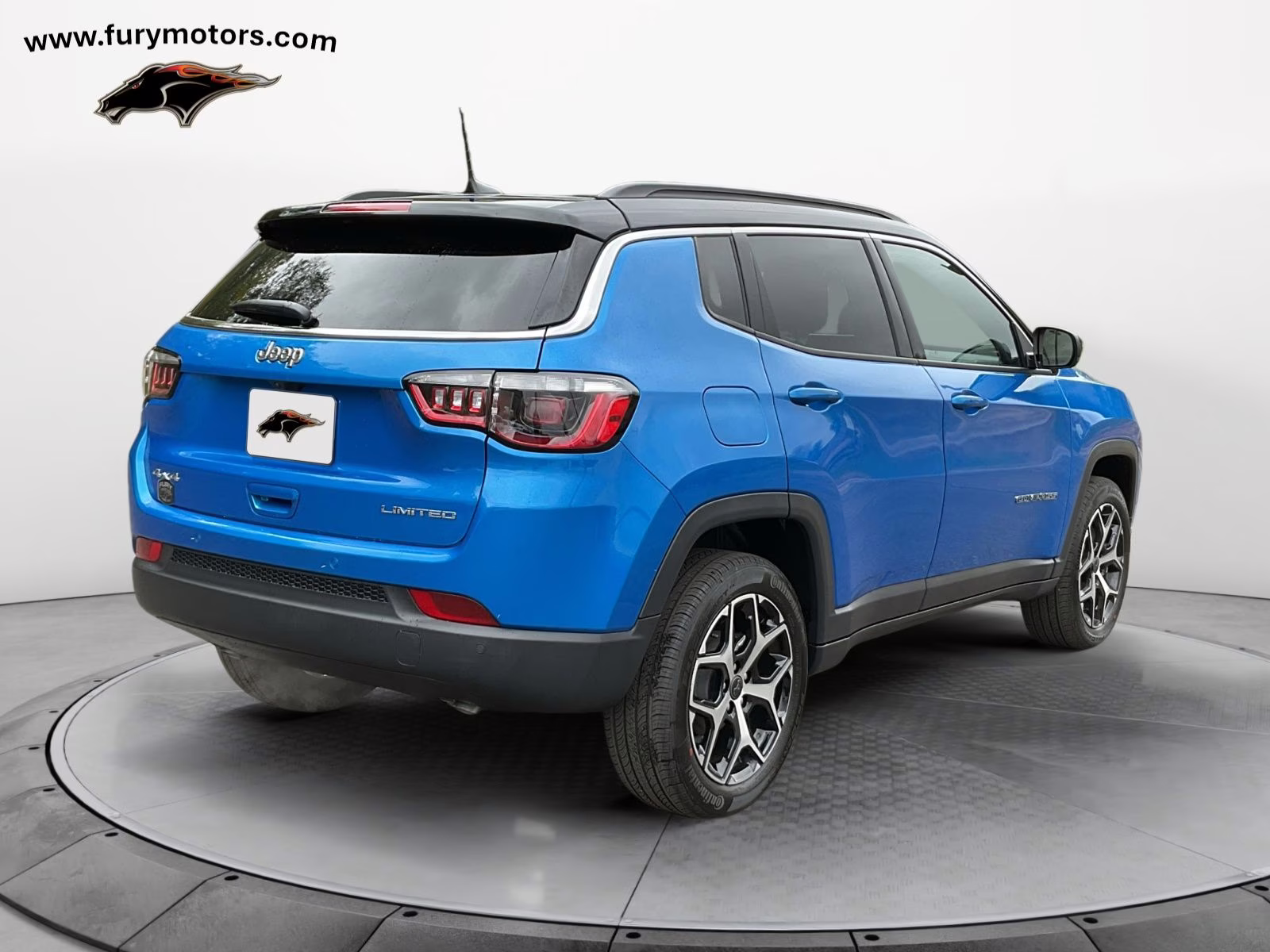 2026 Hydro Blue Pearlcoat Jeep Compass Limited 4X4 SUV