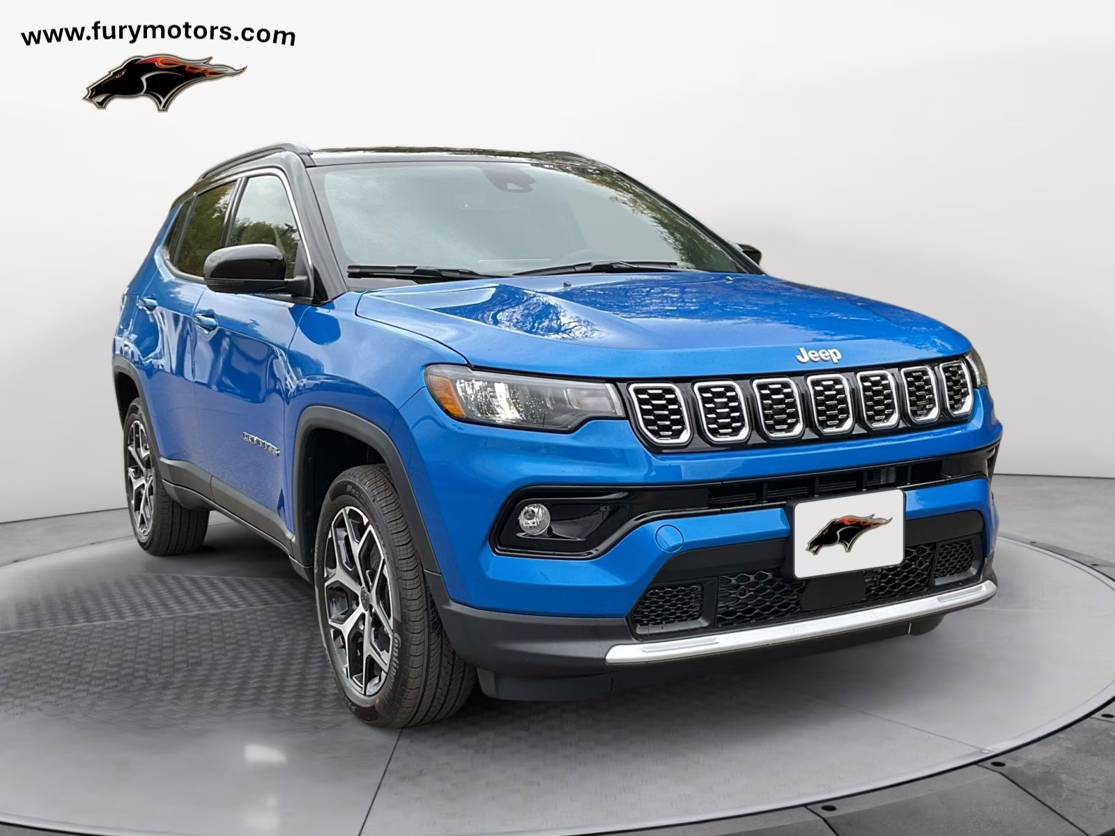2026 Hydro Blue Pearlcoat Jeep Compass Limited 4X4 SUV