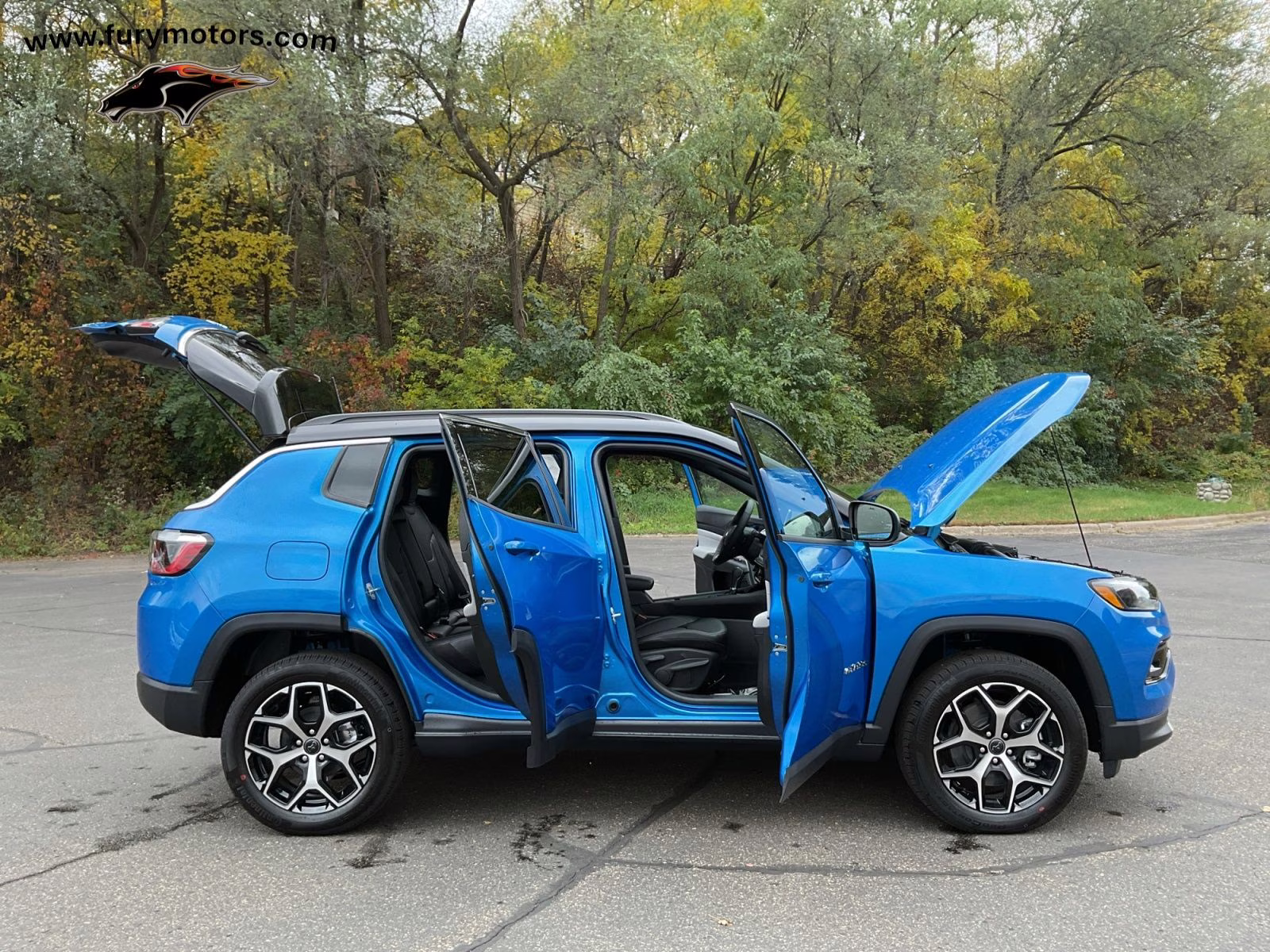 2026 Hydro Blue Pearlcoat Jeep Compass Limited 4X4 SUV