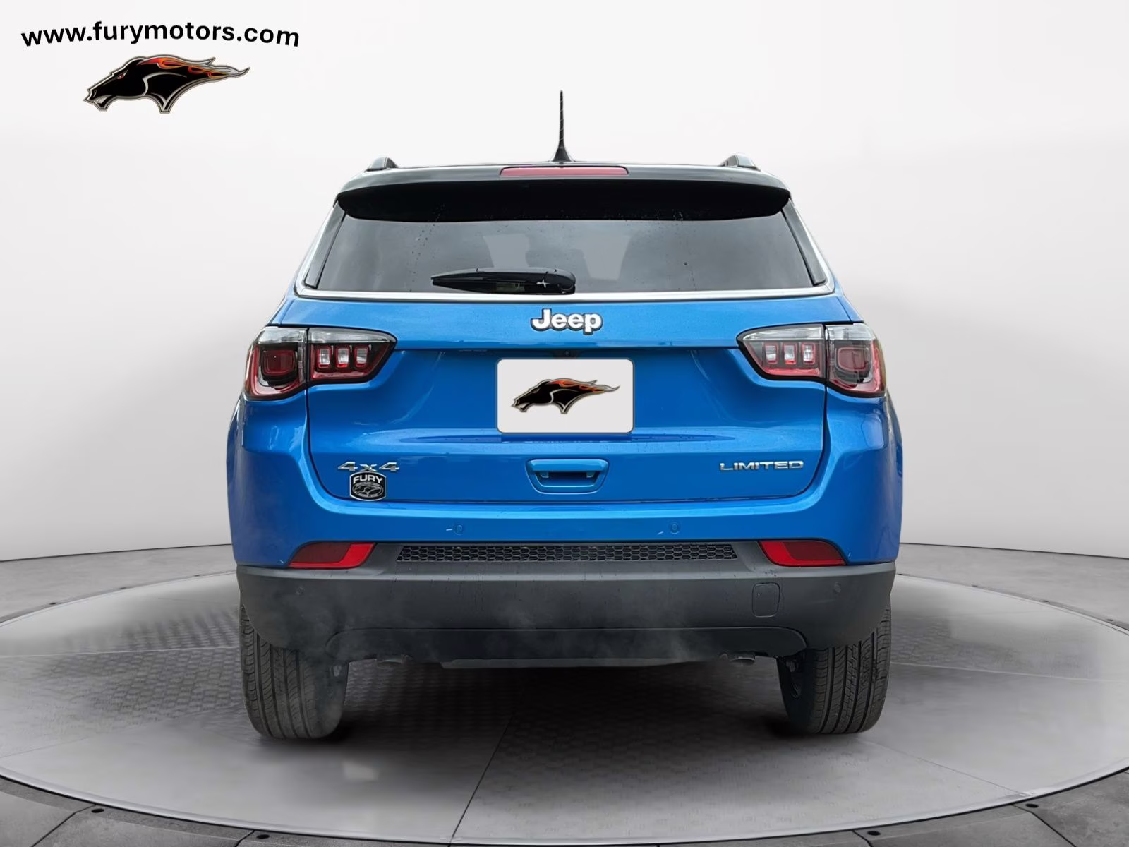 2026 Hydro Blue Pearlcoat Jeep Compass Limited 4X4 SUV