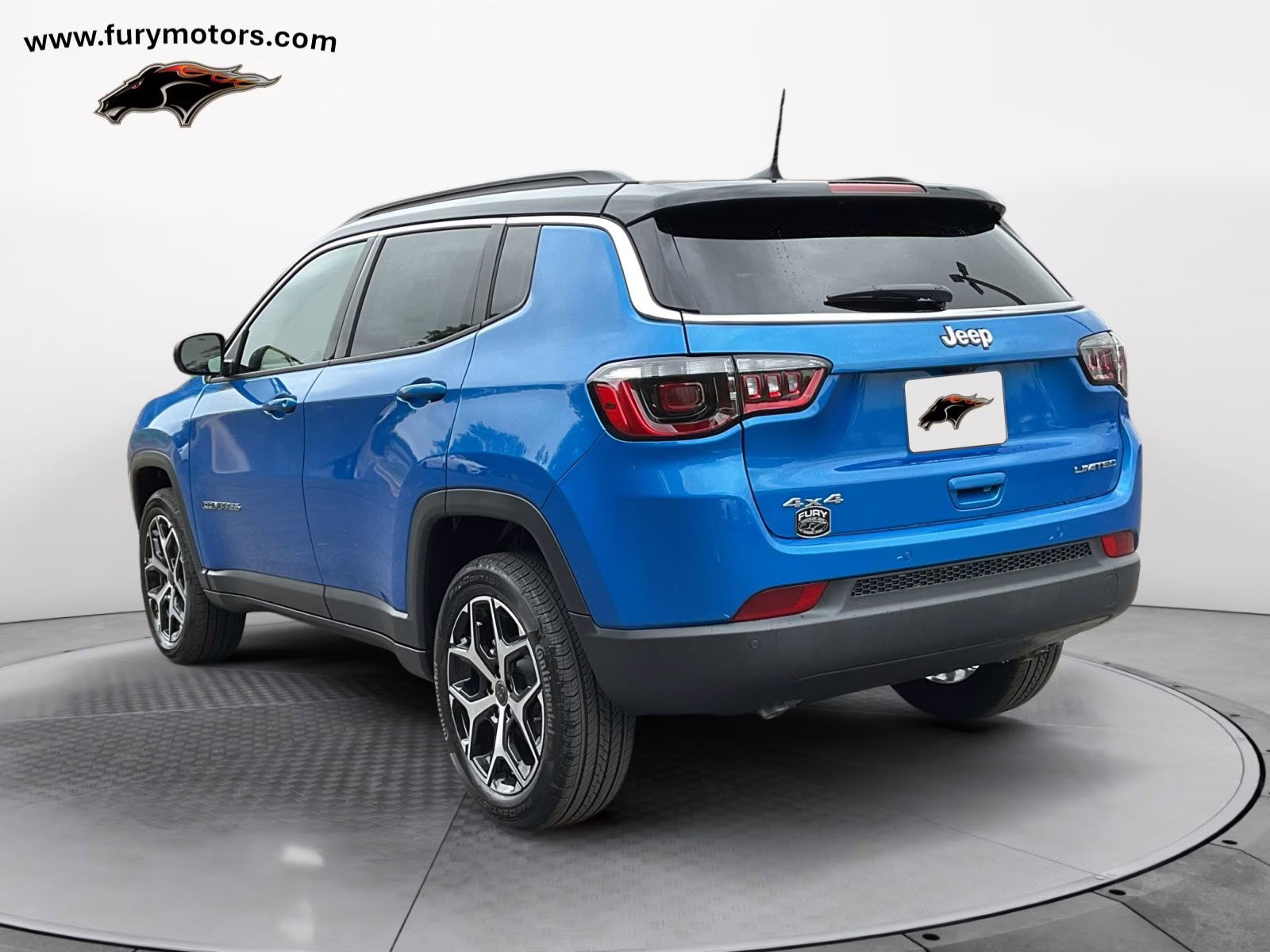 2026 Hydro Blue Pearlcoat Jeep Compass Limited 4X4 SUV